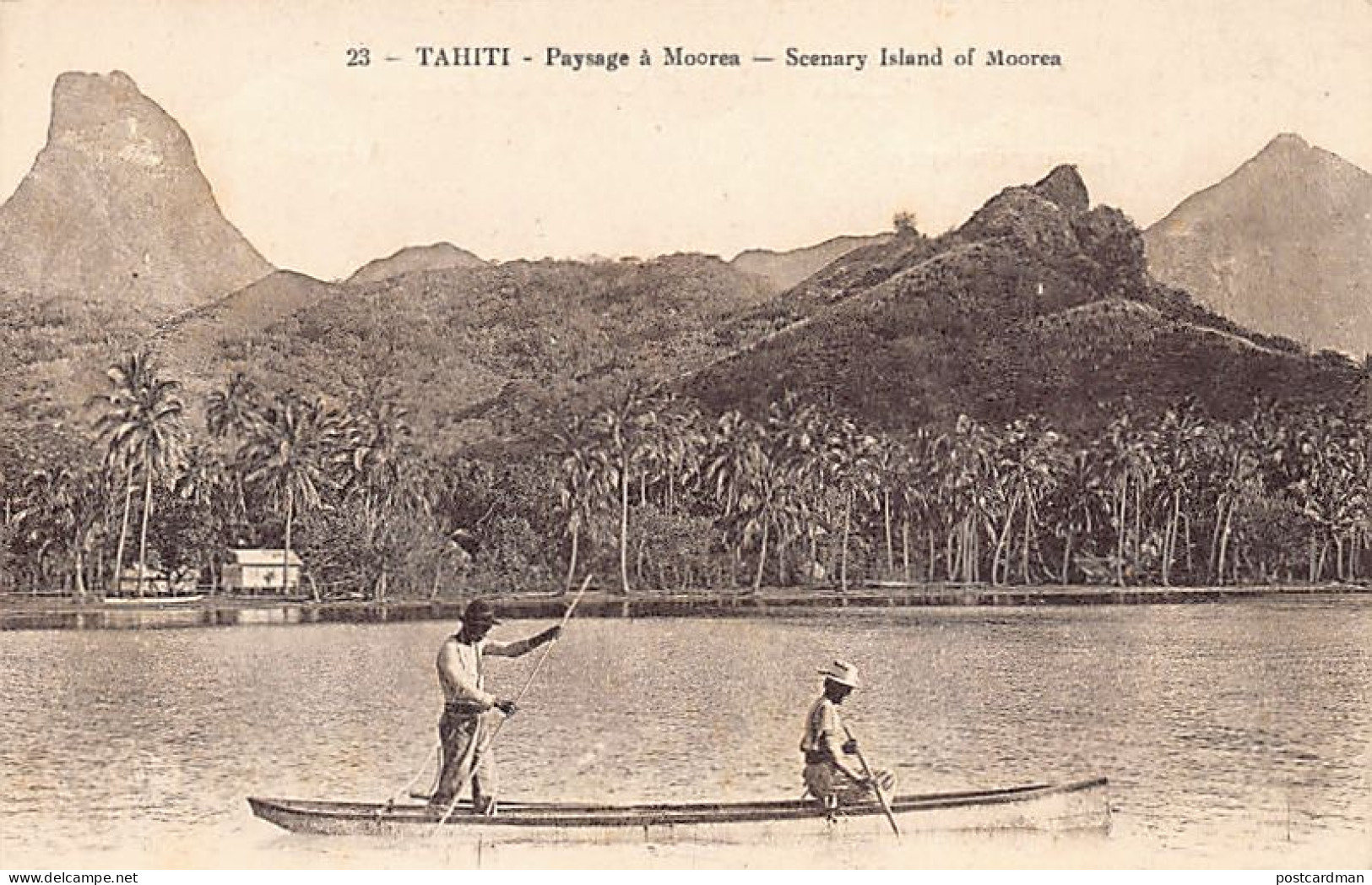 Polynésie - Paysage à Moorea - Ed. R. P. - Polynésie Française