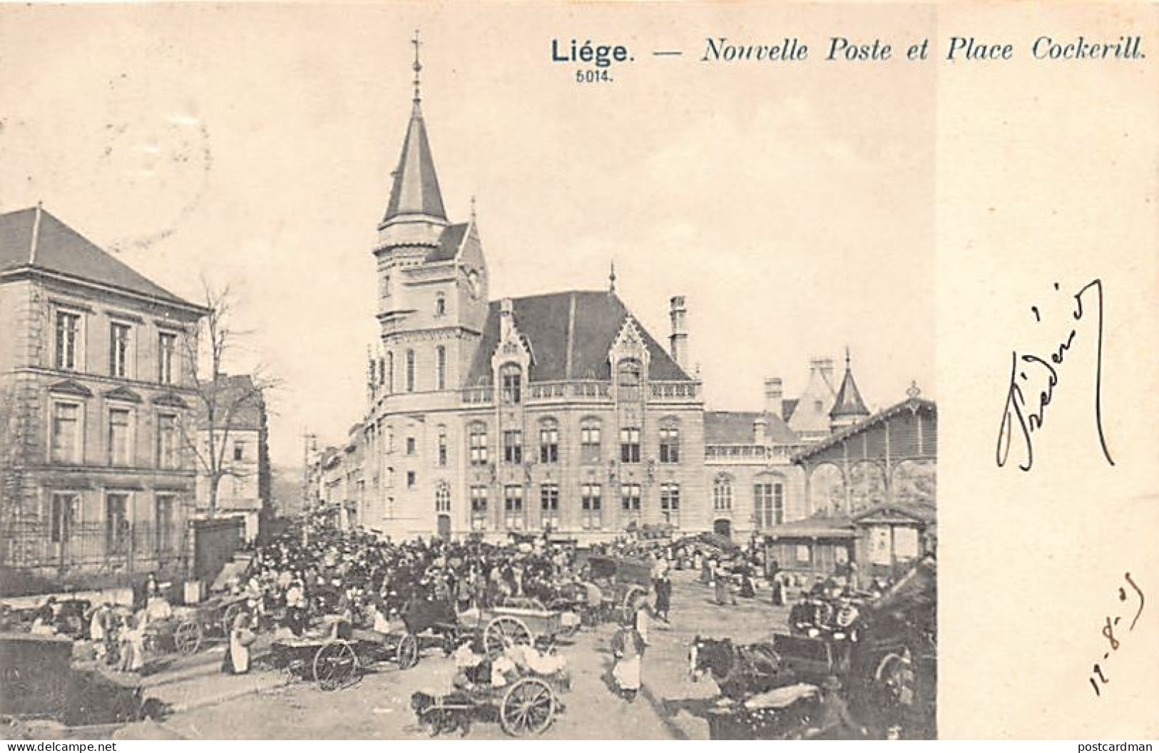 LIÈGE - Nouvelle Poste Et Place Cockerill - Lüttich