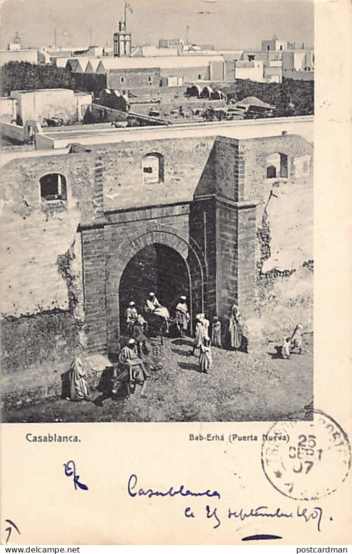 Maroc - CASABLANCA - Bab-Erha (Pueta Nueva) - Ed. Inconnu  - Casablanca