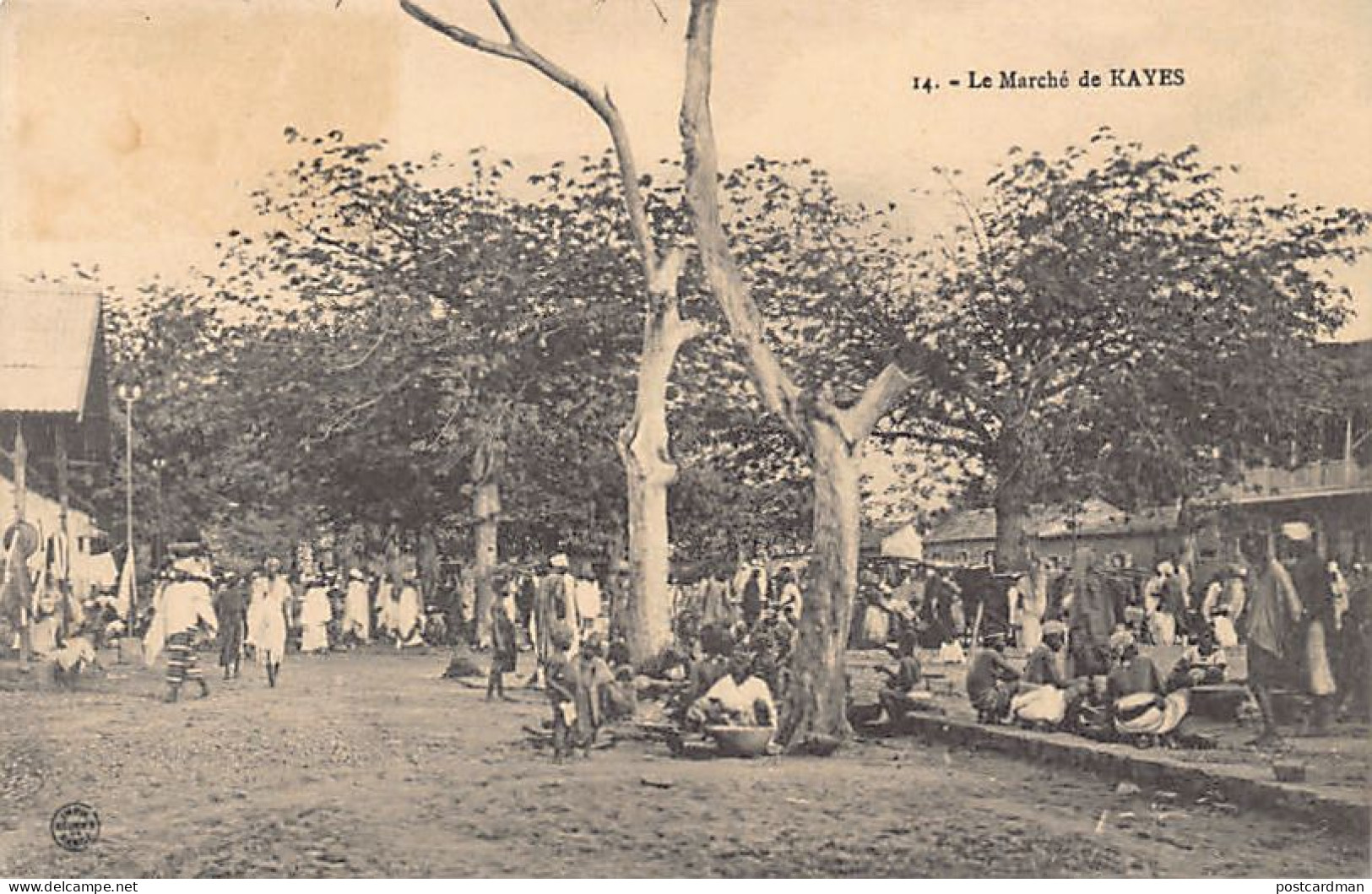 Mali - KAYES - Le Marché - Ed. Albaret 14 - Malí