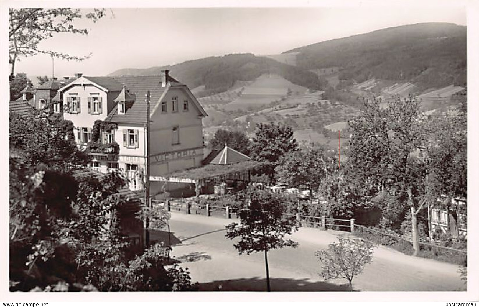 Deutschland - Odenwald (HE ) Lindenfels - Kaffee Terrassenrestaurant Auguste Viktoria  - Odenwald