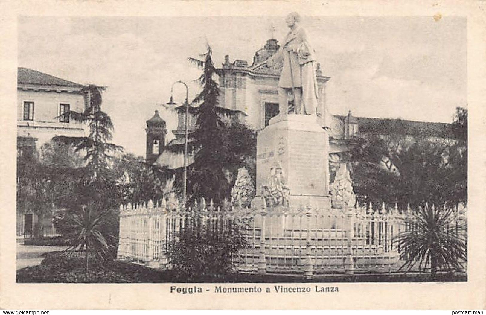 Italia - FOGGIA - Monumento A Vincenzo Lanza - Foggia