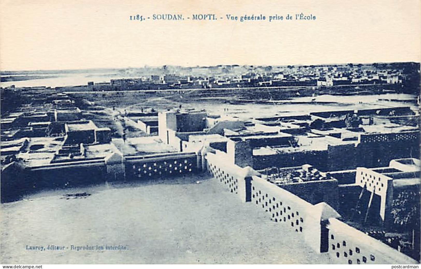 Mali - MOPTI - Vue Générale Prise De L'école - Ed. Lauroy 1185 - Malí