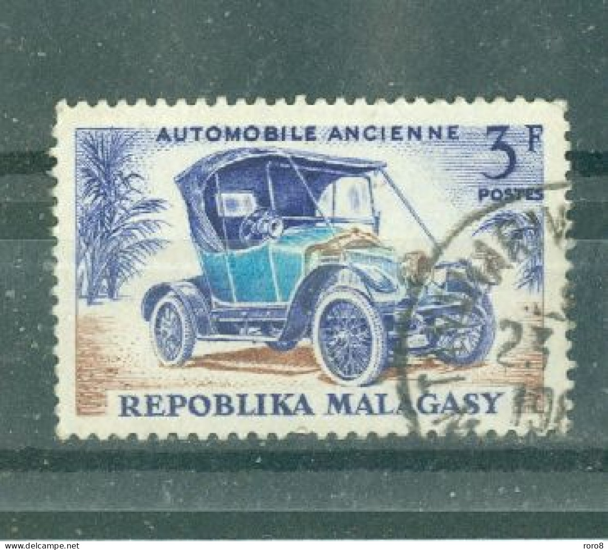 MADAGASCAR - N°410 Oblitéré. Transports. - Madagascar (1960-...)