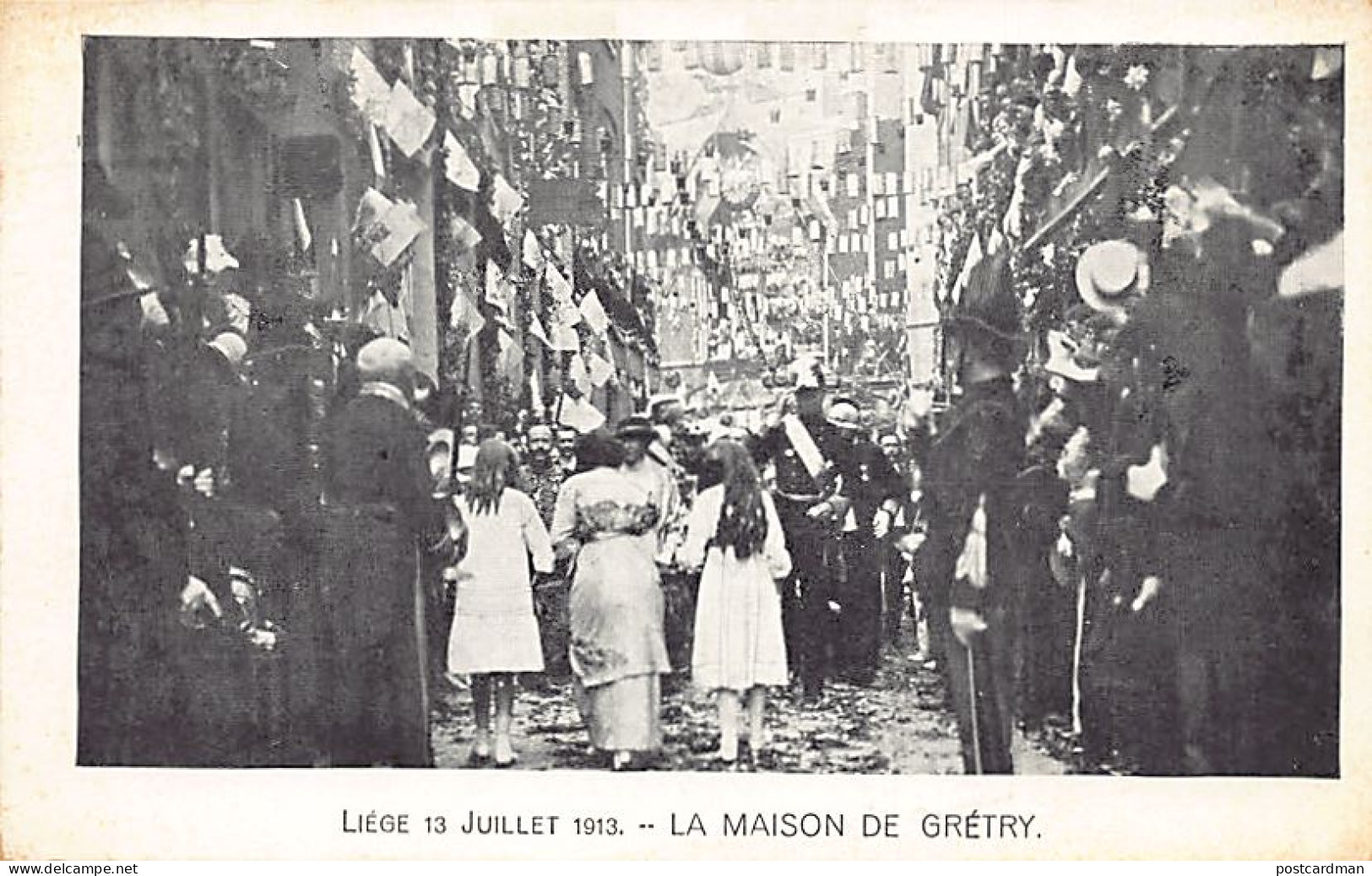 LIÈGE - 13 Juillet 1913 - La Maison De Grétry - Ed. J. M.  - Lüttich