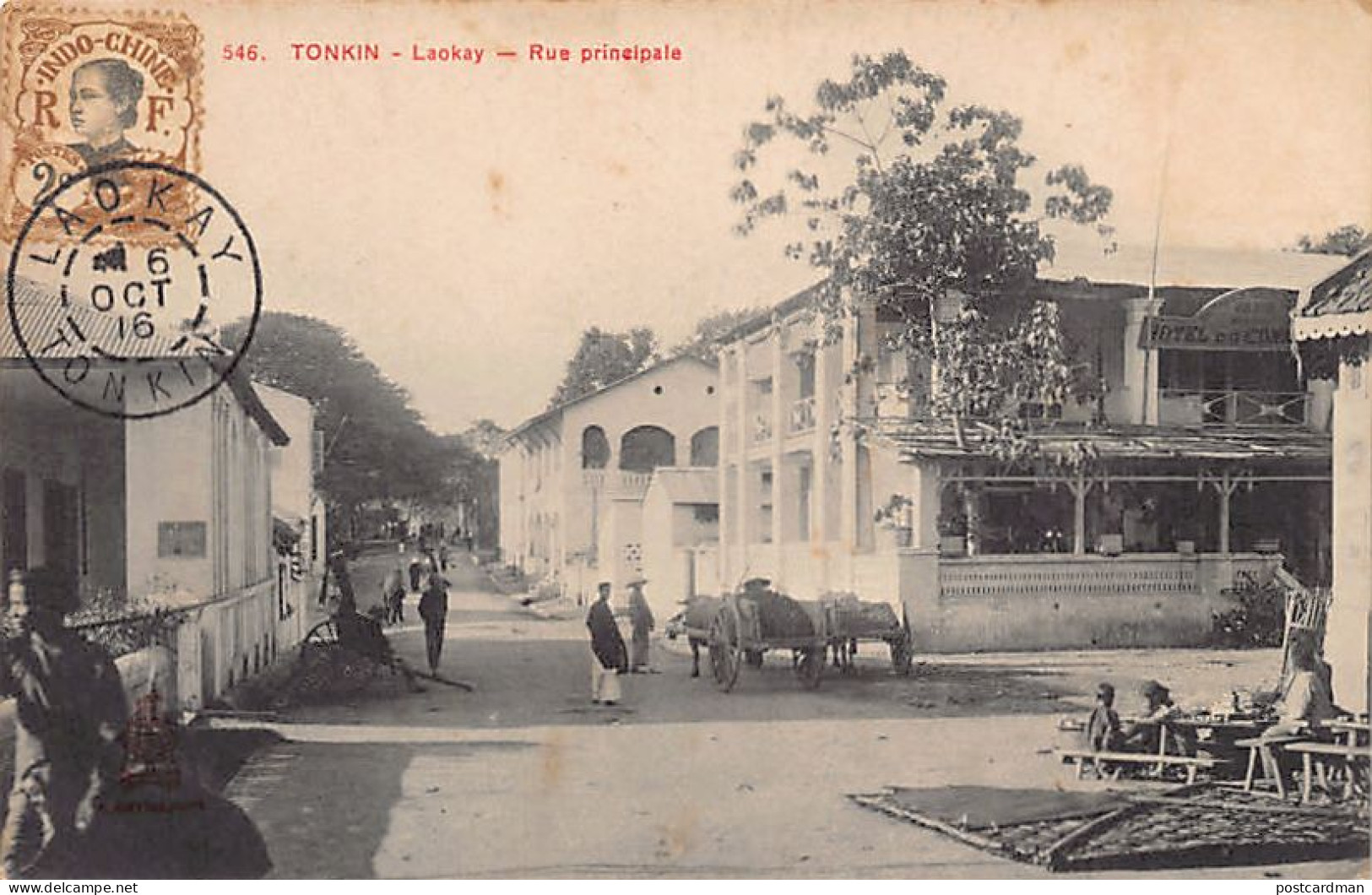 Viet-Nam - LAO KAY - Rue Principale - Ed. P. Dieulefils 546 - Vietnam