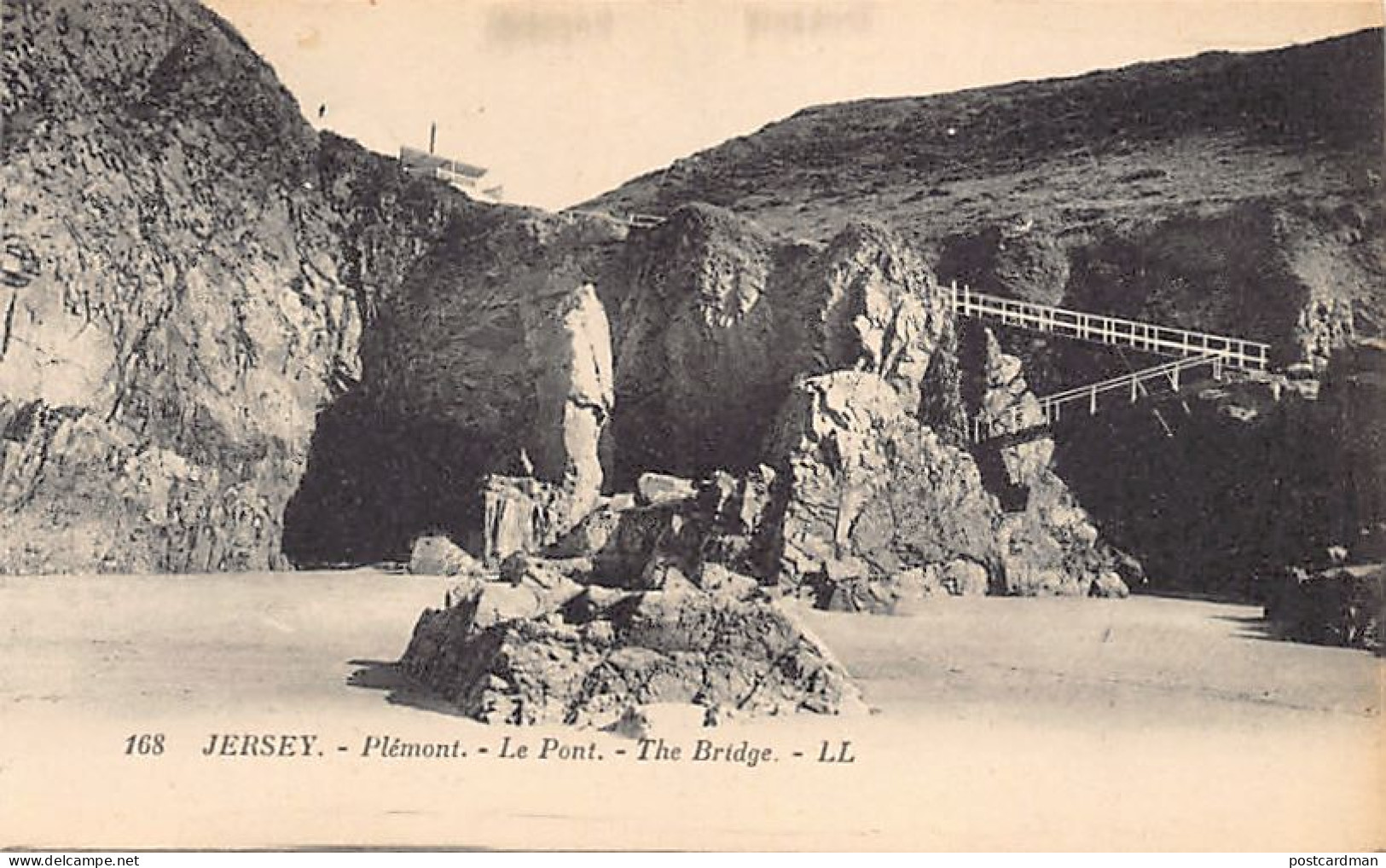 Jersey - Plemont - The Bridge - Publ. L.L. Levy 168 - Plemont