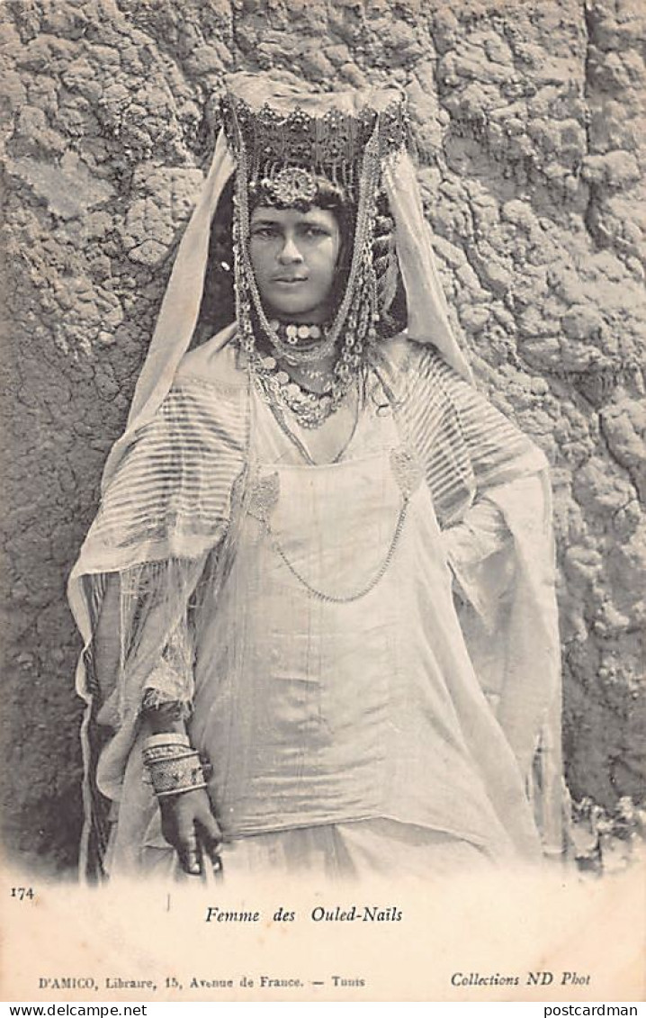 Algérie - Femme Des Ouled Naïls - Ed. Neurdein ND Phot. 174 - Donne