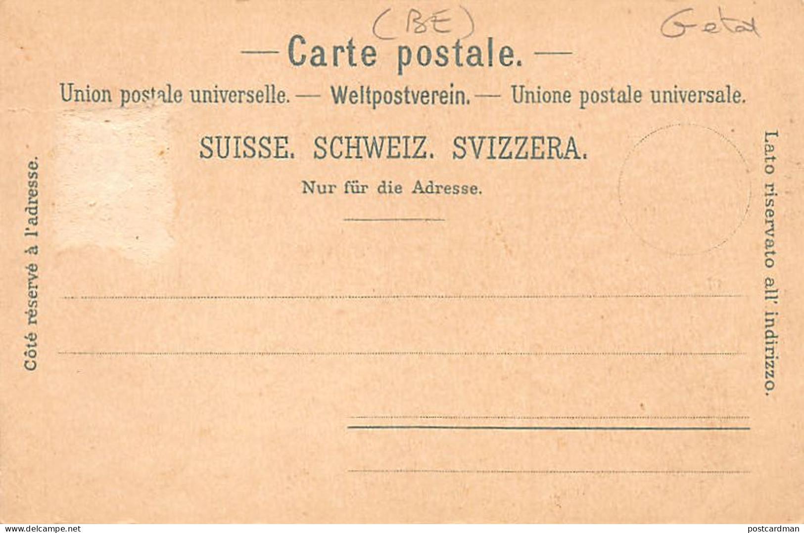 MÜRREN (BE) Litho - Mehrfachansicht - Bahnhof & Hôtel Des Alpes - Hôtel Kurhaus - Mürrenbahn - Abgerissene Briefmarke -  - Mürren