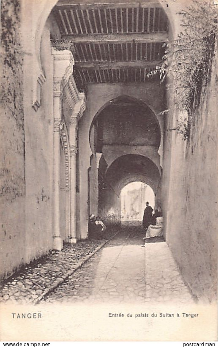 Maroc - TANGER - Entrée Du Palais Du Sultan - Ed. A. Benzaquen  - Tanger