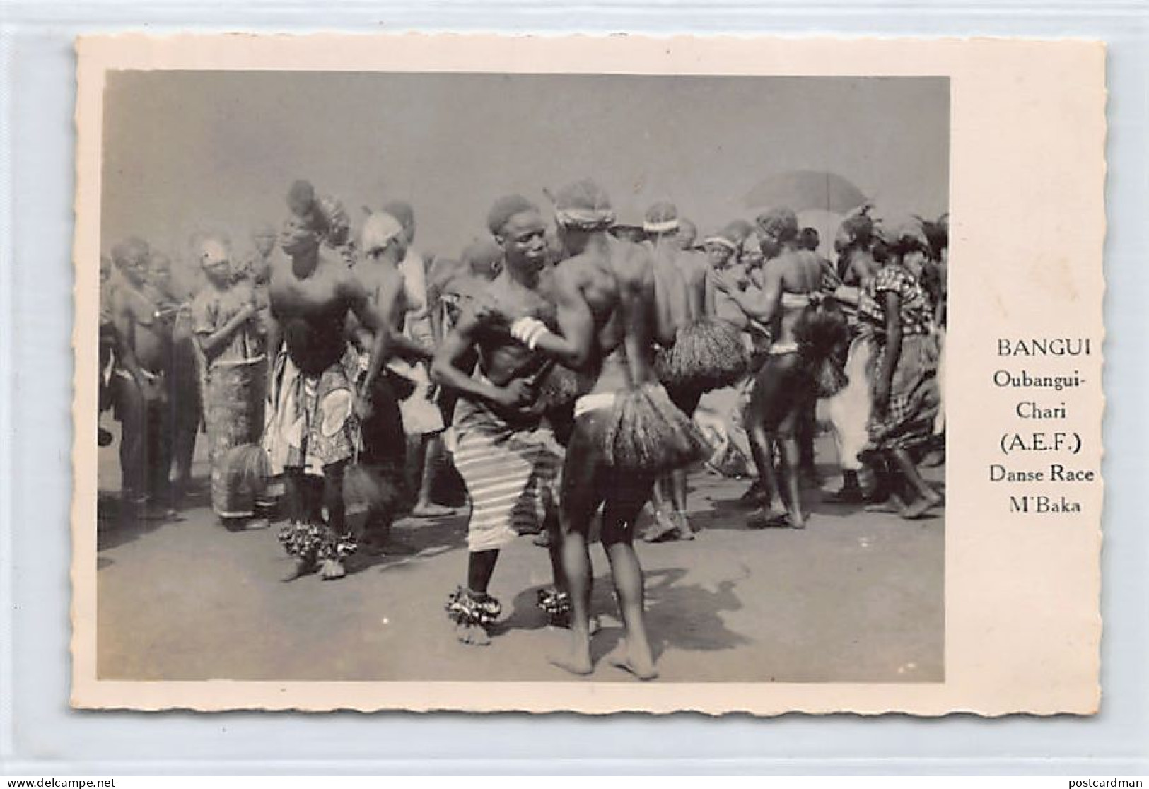 Centrafrique - Danse Race M'Baka - Ed. M. Balard  - República Centroafricana