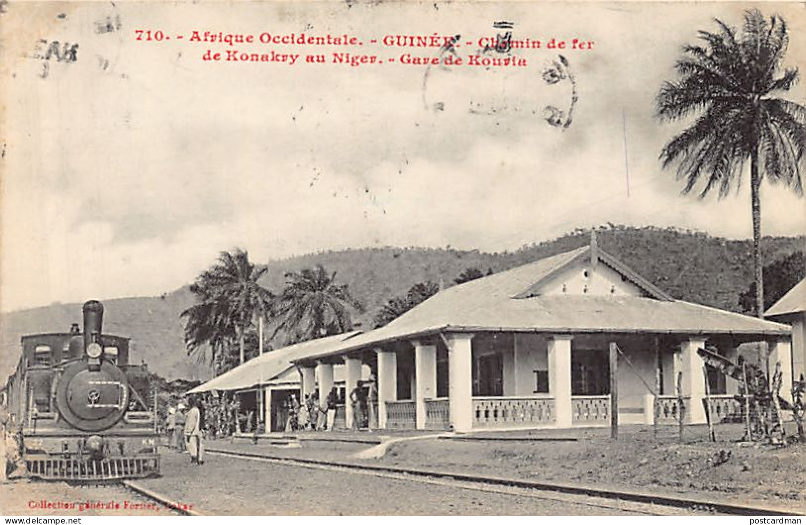 Guinée - Chemin De Fer De Conakry Au Fleuve Niger - Gare De Kouria - Ed. Fortier 710 - Guinee
