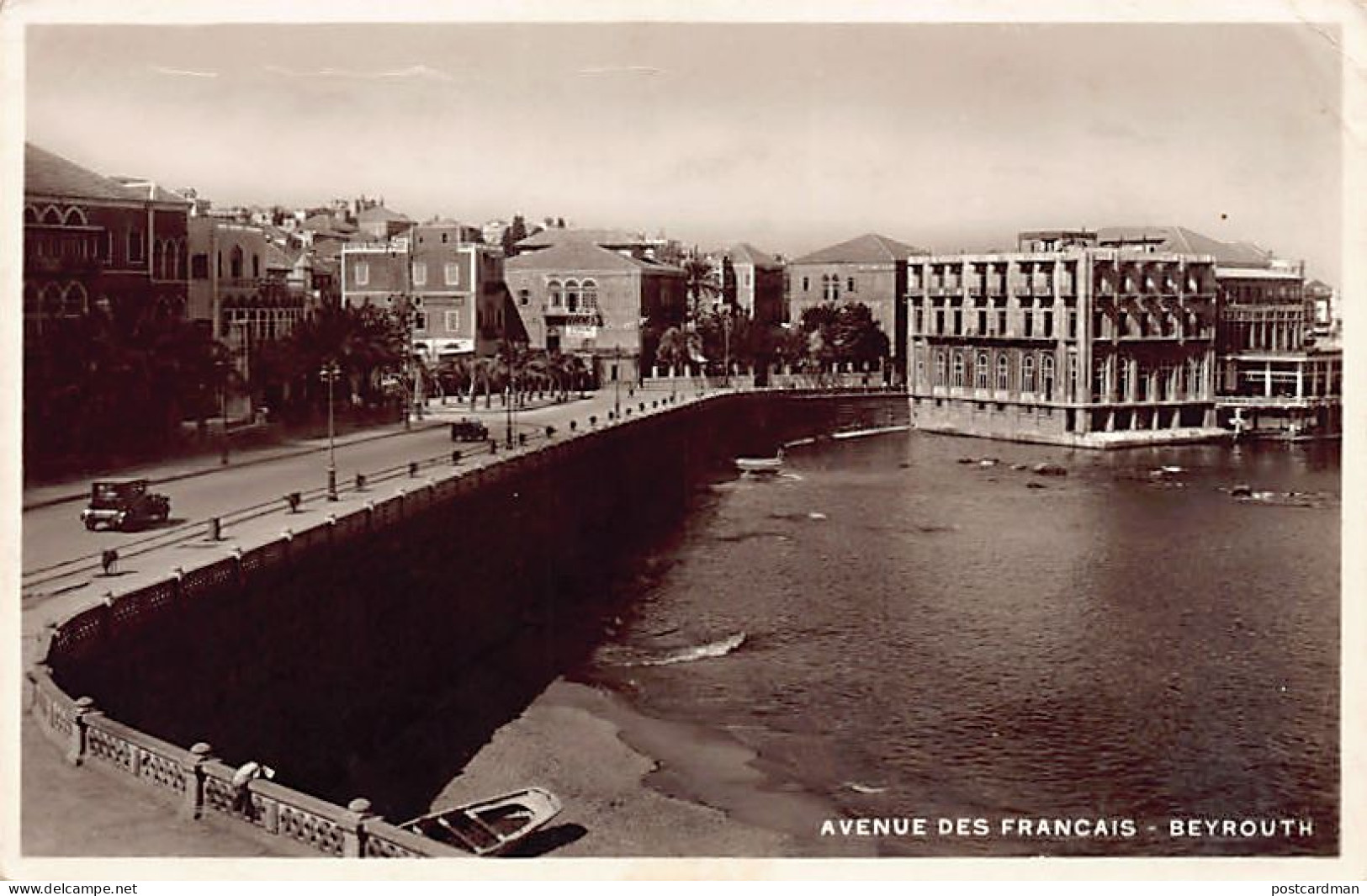 Liban - BEYROUTH - Avenue Des Français - Ed. Photo Sport 30 - Libanon