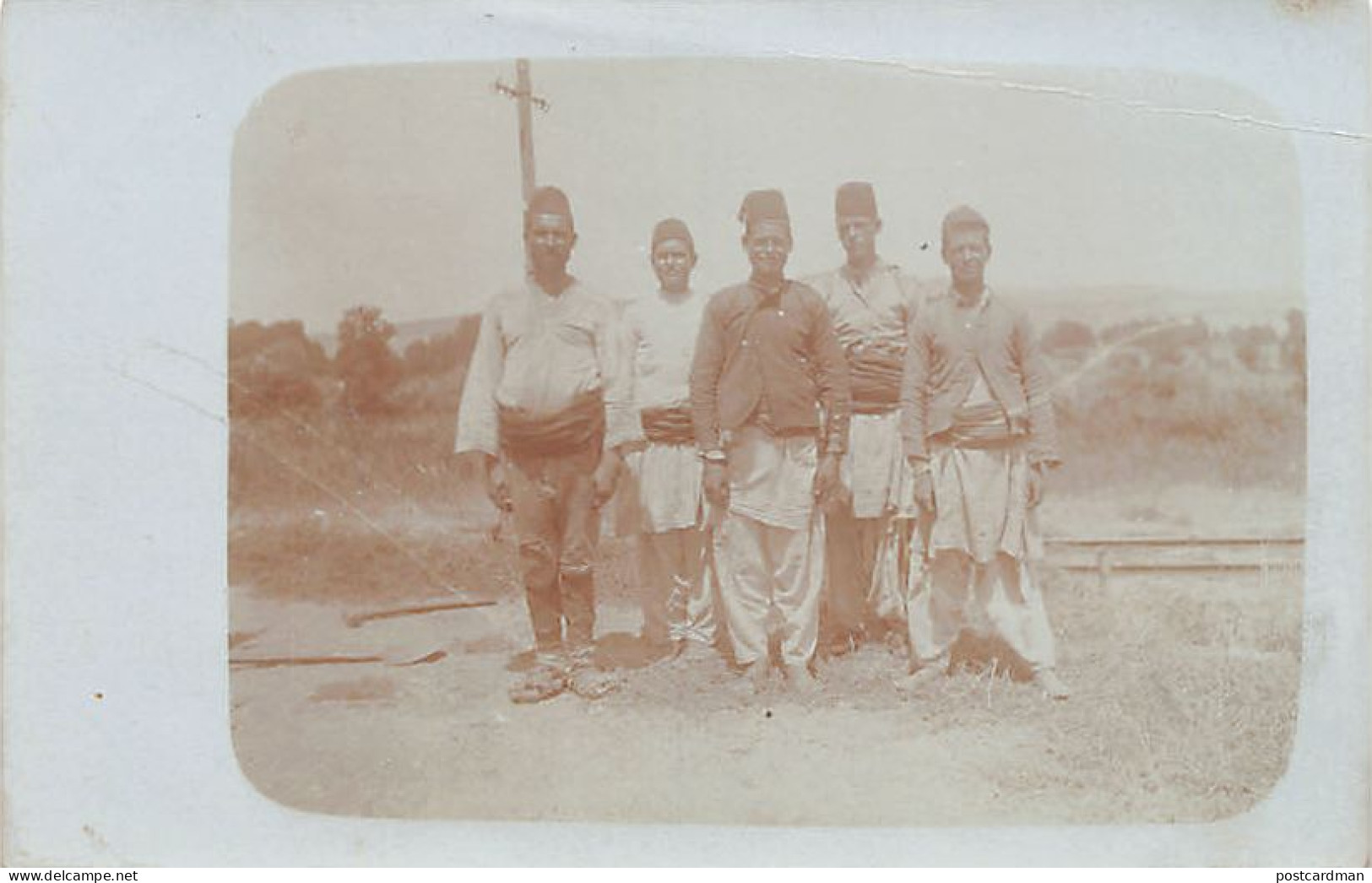 Macedonia - GRADSKO - Turkish Road Worker - REAL PHOTO September 1917 - Noord-Macedonië