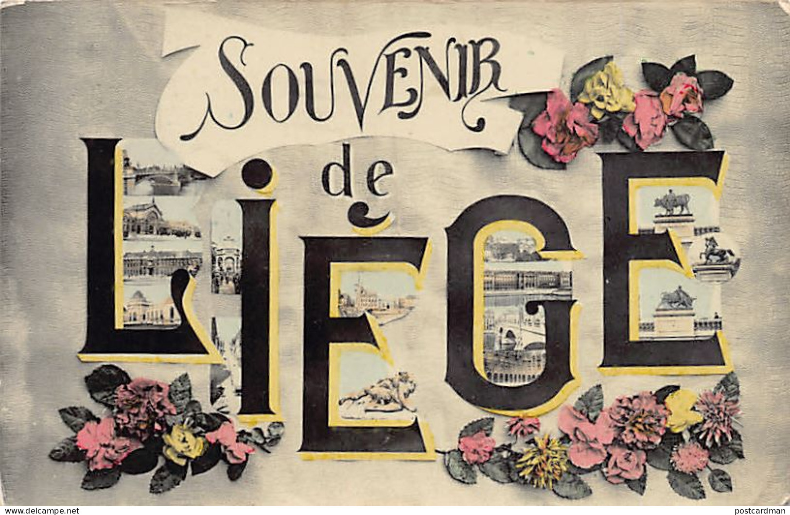 Belgique - LIÈGE - Souvenir De - Ed. Grand Bazar De La Place St-Lambert - Liège