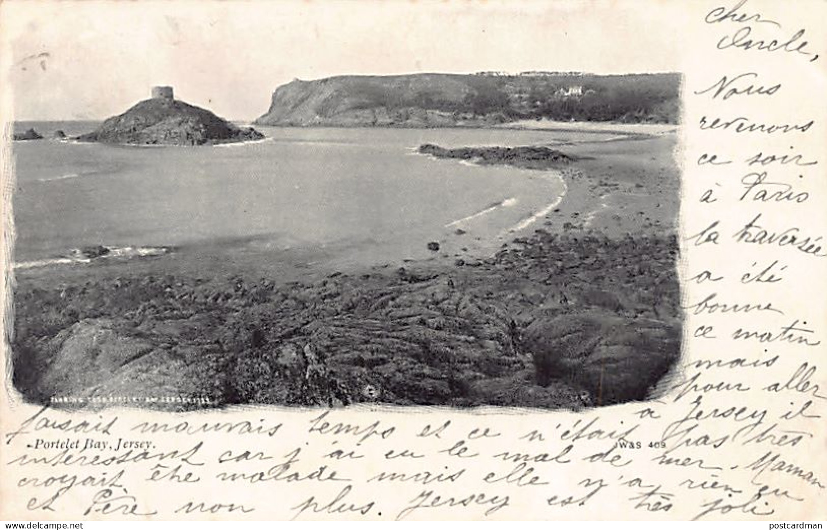 JERSEY - Portelet Bay - Publ. J. W. & S. 409 - Sonstige & Ohne Zuordnung