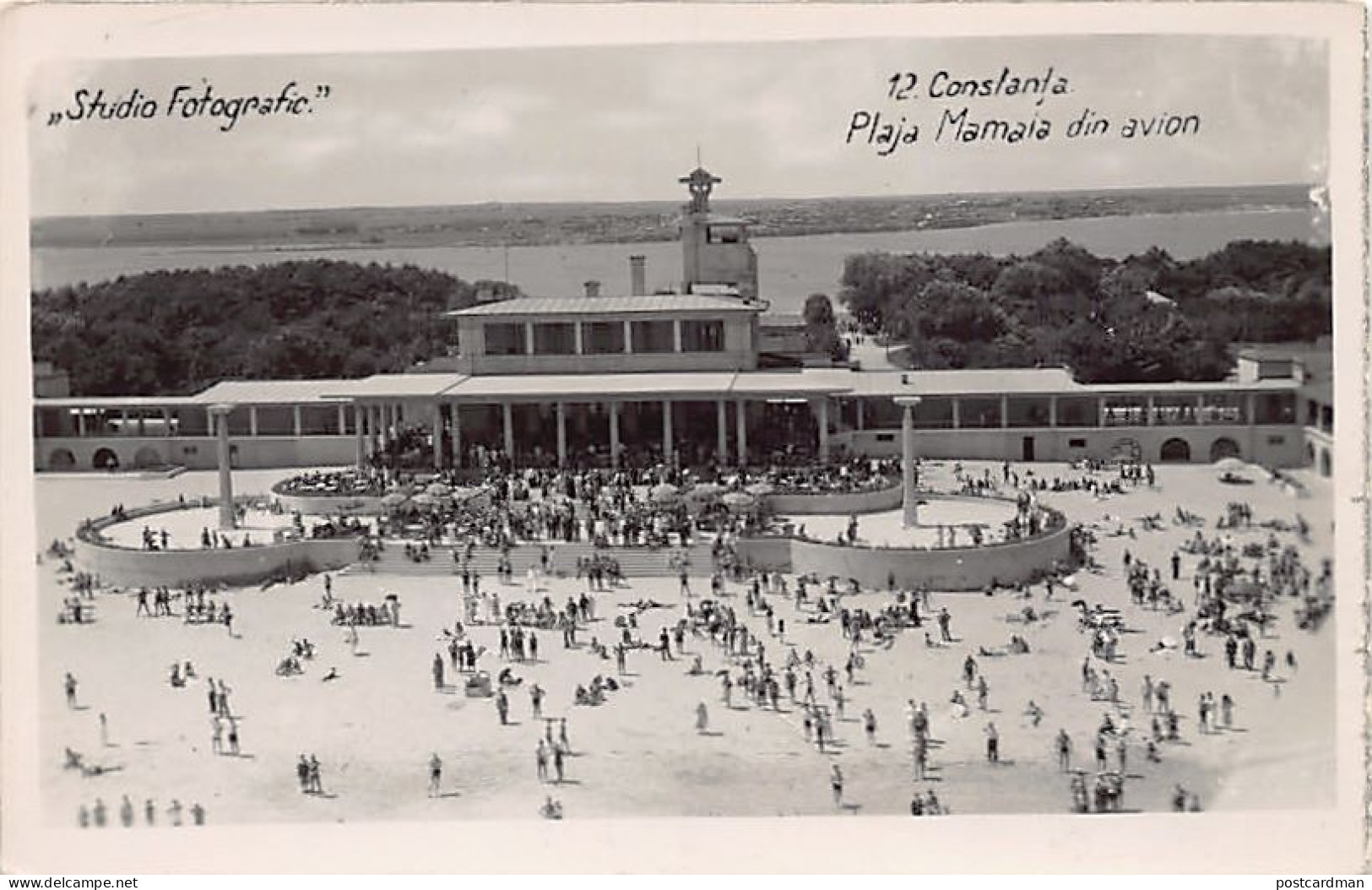 Romania - CONSTANȚA - Plaja Mamaia Din Avion - Ed. Studio Fotografic  - Roumanie