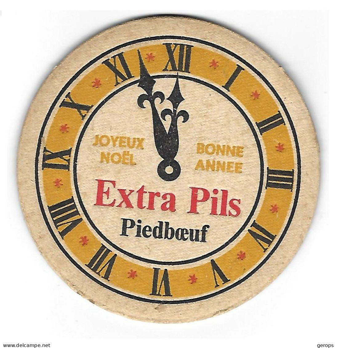 1006a Piedboeuf Extra Pils (franse Tekst) - Beer Mats