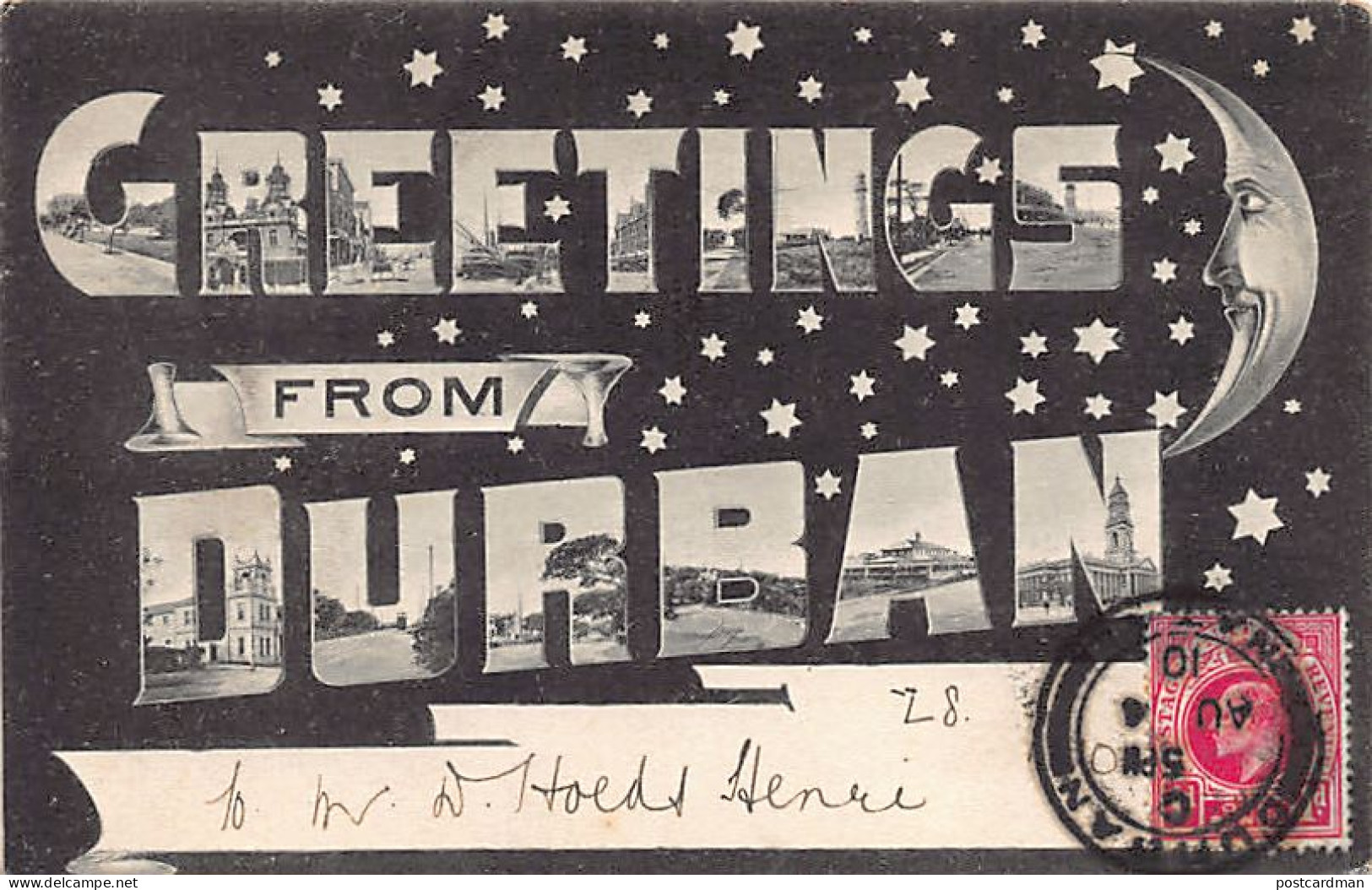 South Africa - Greetings From Durban - Publ. P. S. & Co.  - Zuid-Afrika