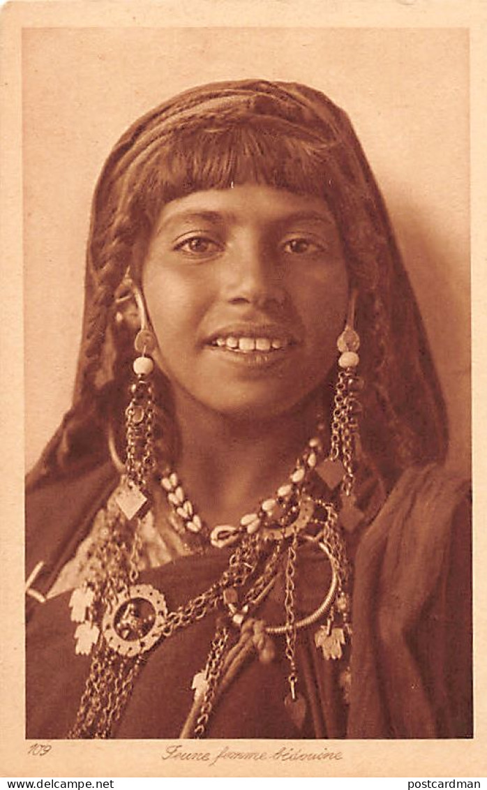 Tunisie - Jeune Femme Bédouine - Ed. Lehnert & Landrock 109 - Túnez