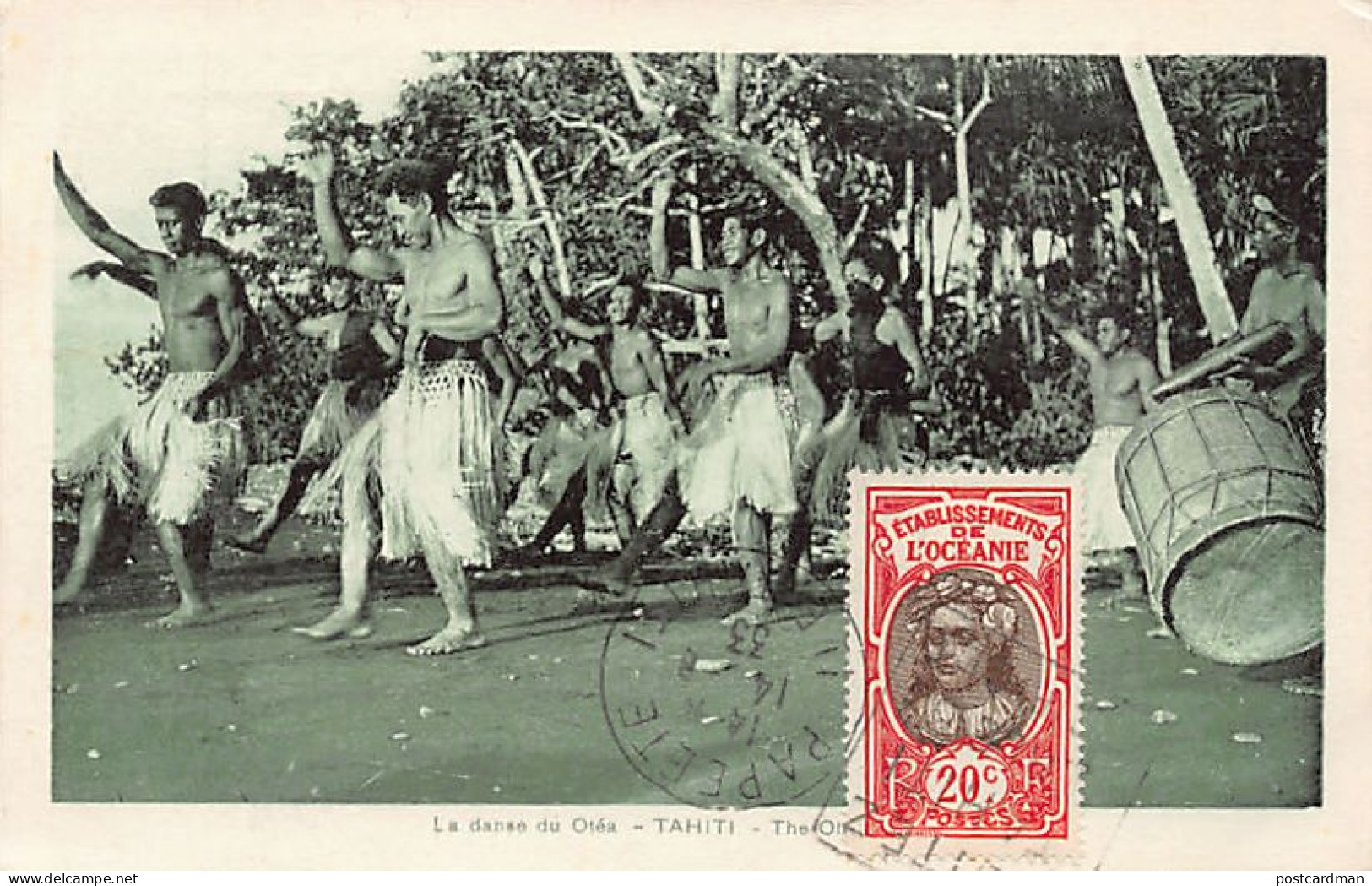 Tahiti - La Danse Du Otéa - Ed. Spitz. - Polynésie Française