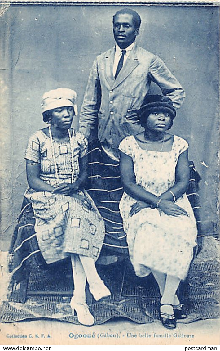 Gabon - OGOUÉ - Une Belle Famille Galloase - Ed. C.E.F.A.  - Gabon