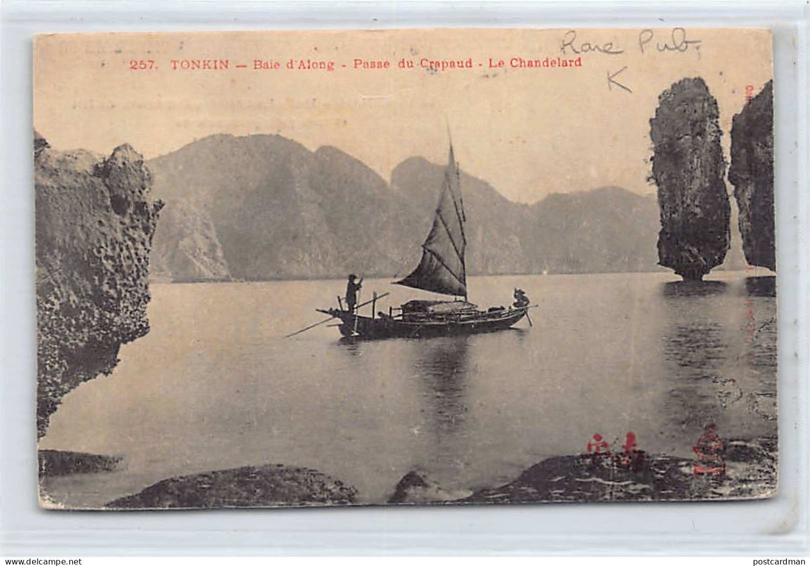Vietnam - Carte Publiciatire Pour L'éditeur P. Dieulefils, 53 Rue Jules Ferry à Hanoi - Ed. P. Dieulefils  - Viêt-Nam
