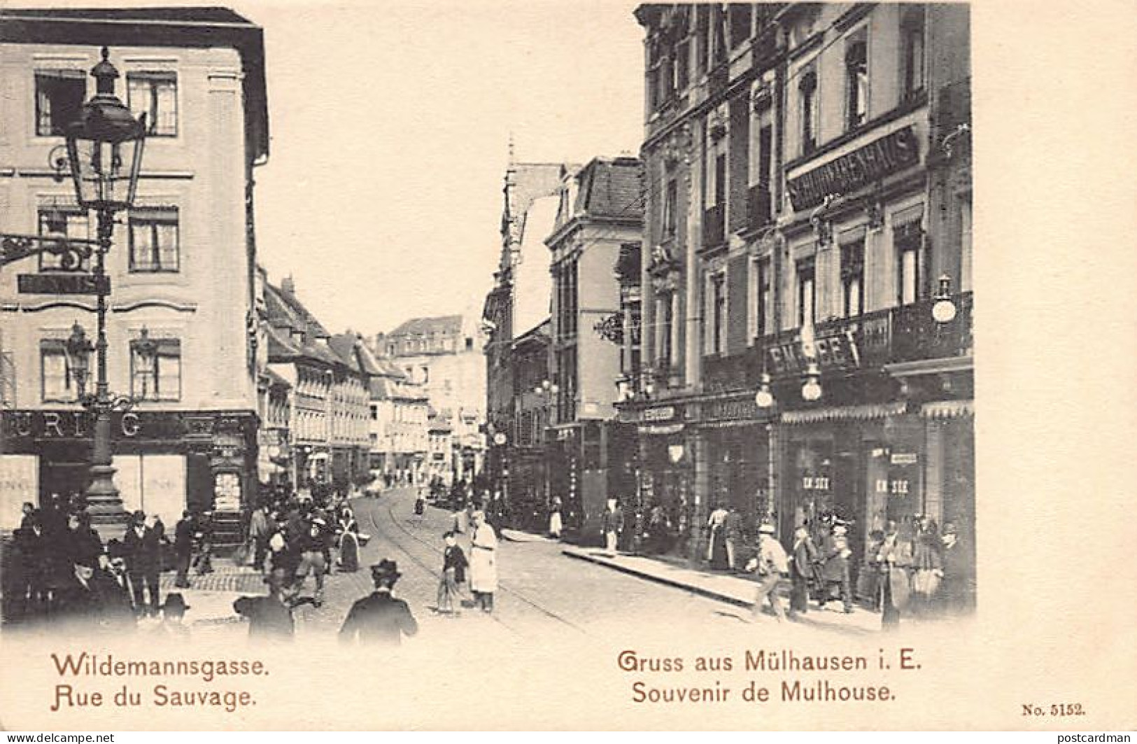 MULHOUSE - Rue Du Sauvage - Wildemannsgasse - Mulhouse