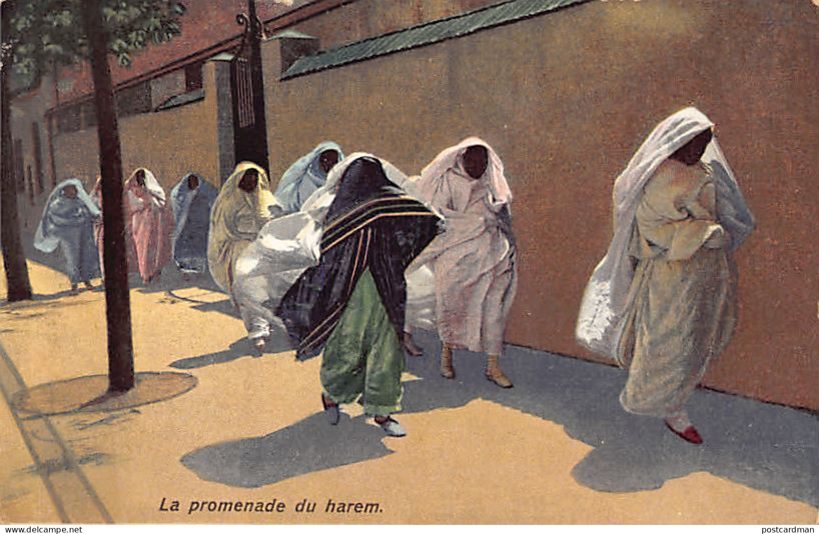 TUNIS - La Promenade Du Harem - Ed. Lehnert & Landrock 554 - Tunisia