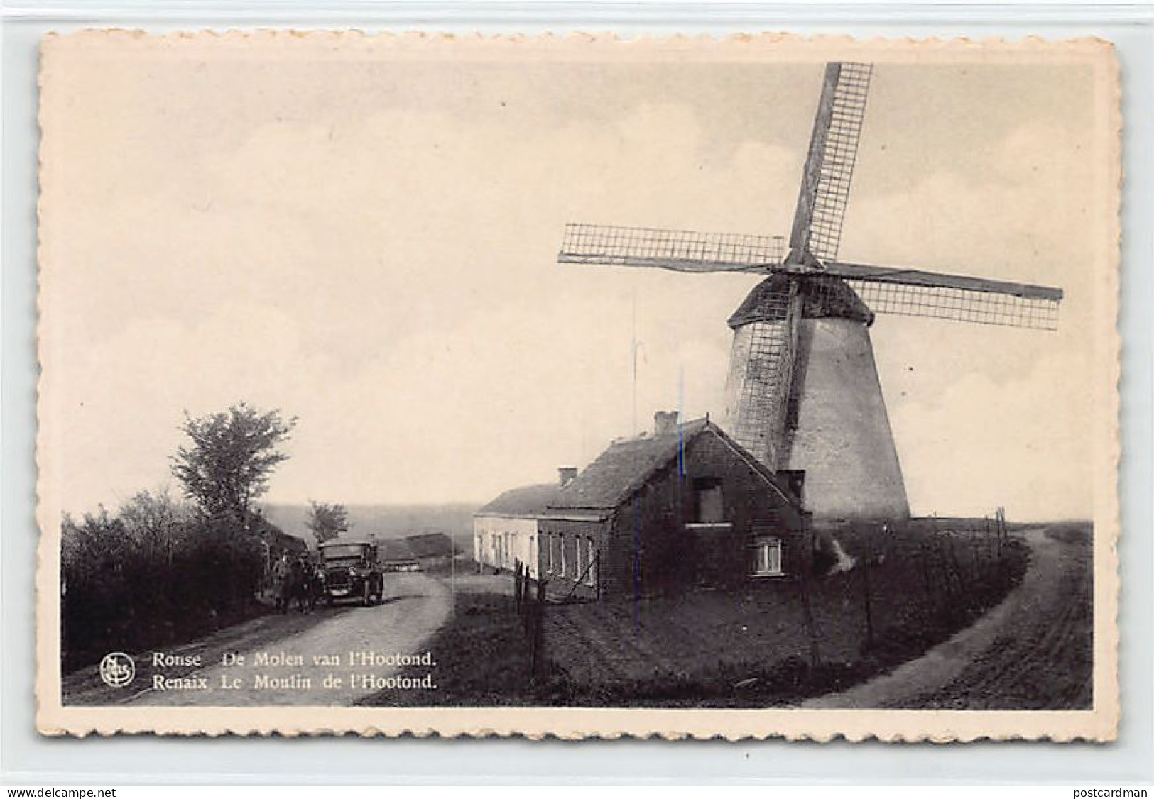België - RONSE Renaix (O. Vl.) De Molen Van L'Hootond - Le Moulin De L'Hootond - Windmill - Ronse