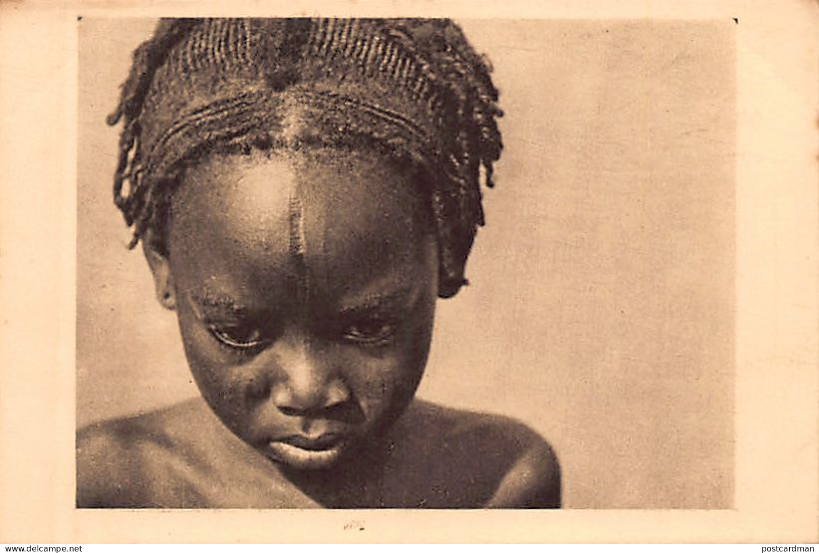 Centrafrique - Petite Fille Sara Kaba De La Tribu Des Femmes à Plateaux - Ed. R. Bègue 1 - Centrafricaine (République)