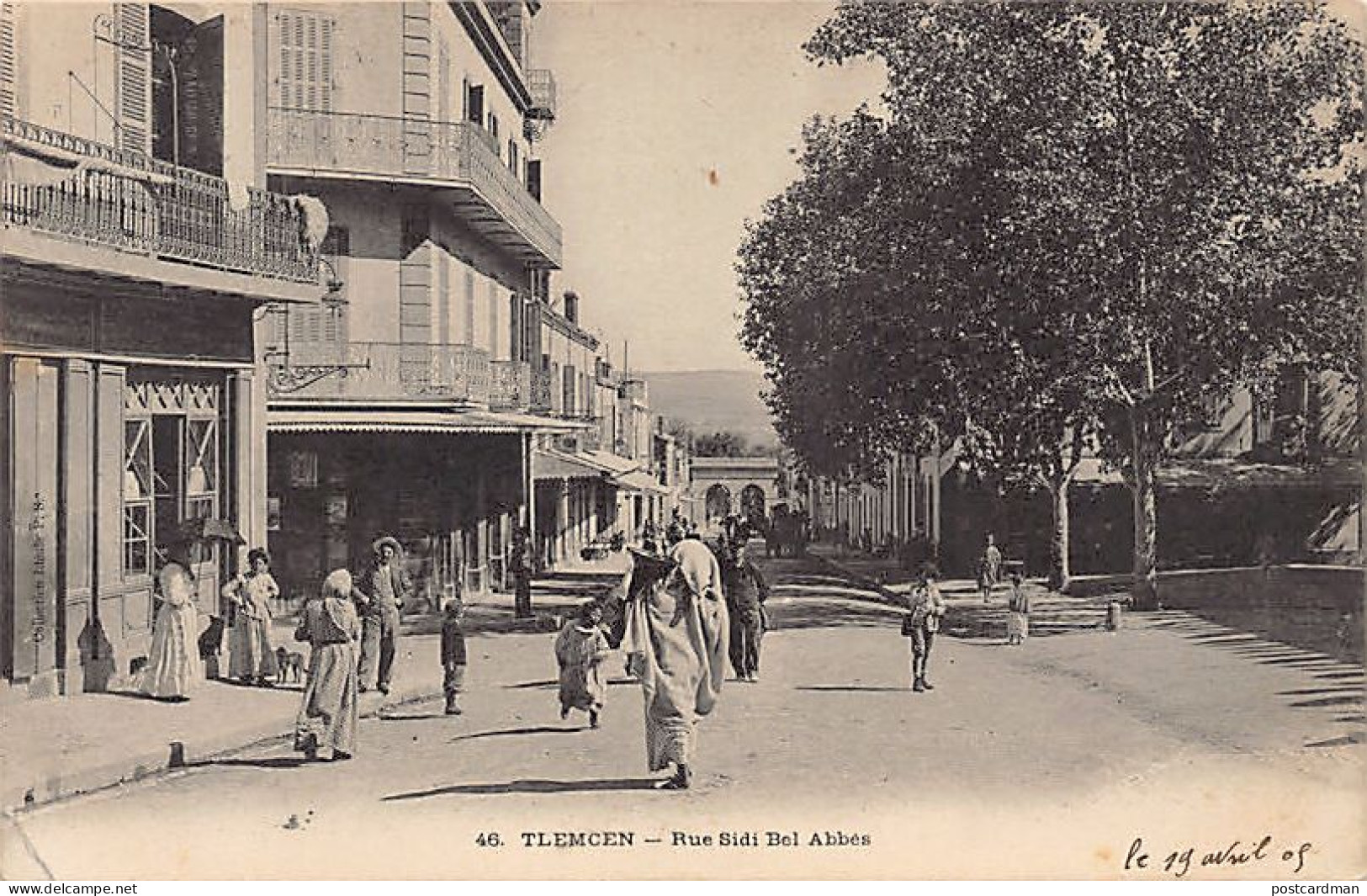 TLEMCEN - Rue Sidi-Bel-Abbès. - Tlemcen