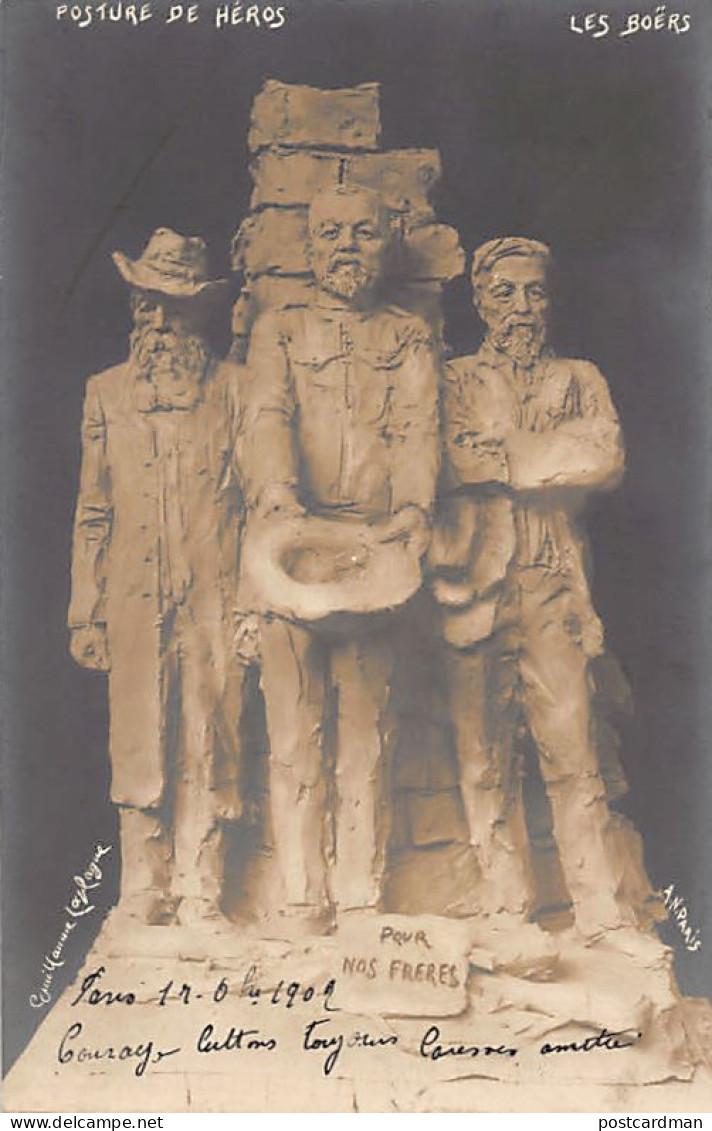 South Africa - Boer War - Hero Posture - For Our Brothers - Publ. Guillaume Laplagne  - Afrique Du Sud