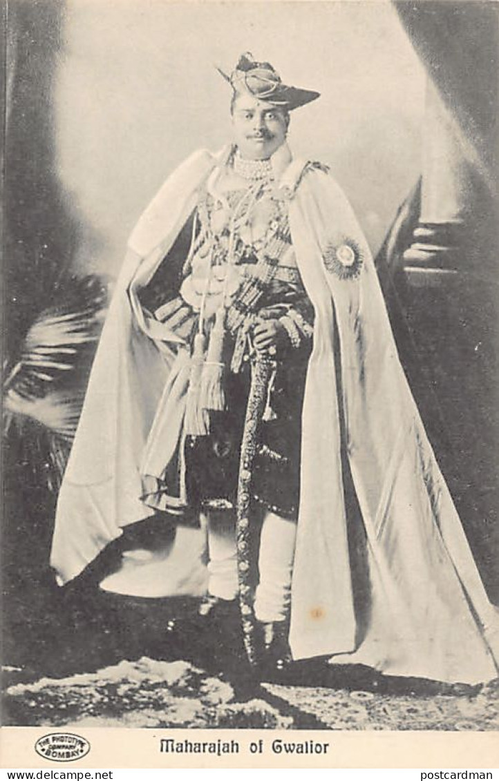 India - GWALIOR - Maharaja Madho Rao Scindia - Publ. The Phototype Co.  - Inde