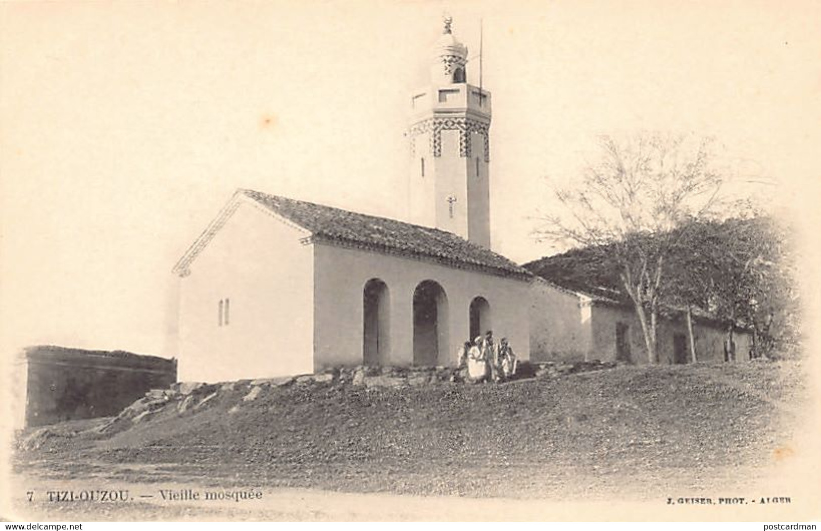 Kabylie - TIZI OUZOU - Vieille Mosquée - Ed. J. Geiser 7 - Autres & Non Classés