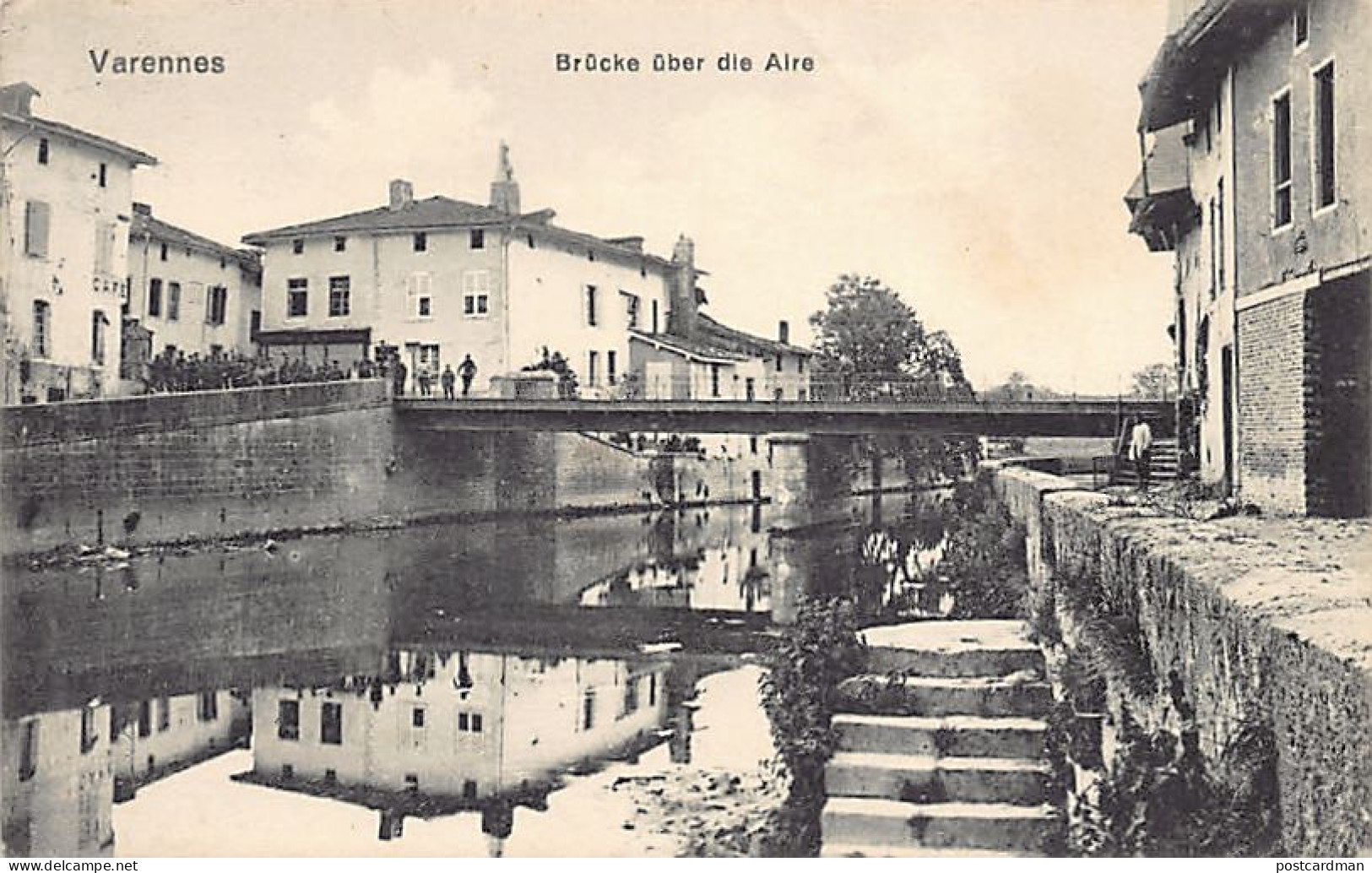 Varennes-en-Argonne (55) Varennes Pont Au Dessus De L'Aire Brücke über Die Aire - Ed. Ph. Brandt Magdeburg - Autres & Non Classés