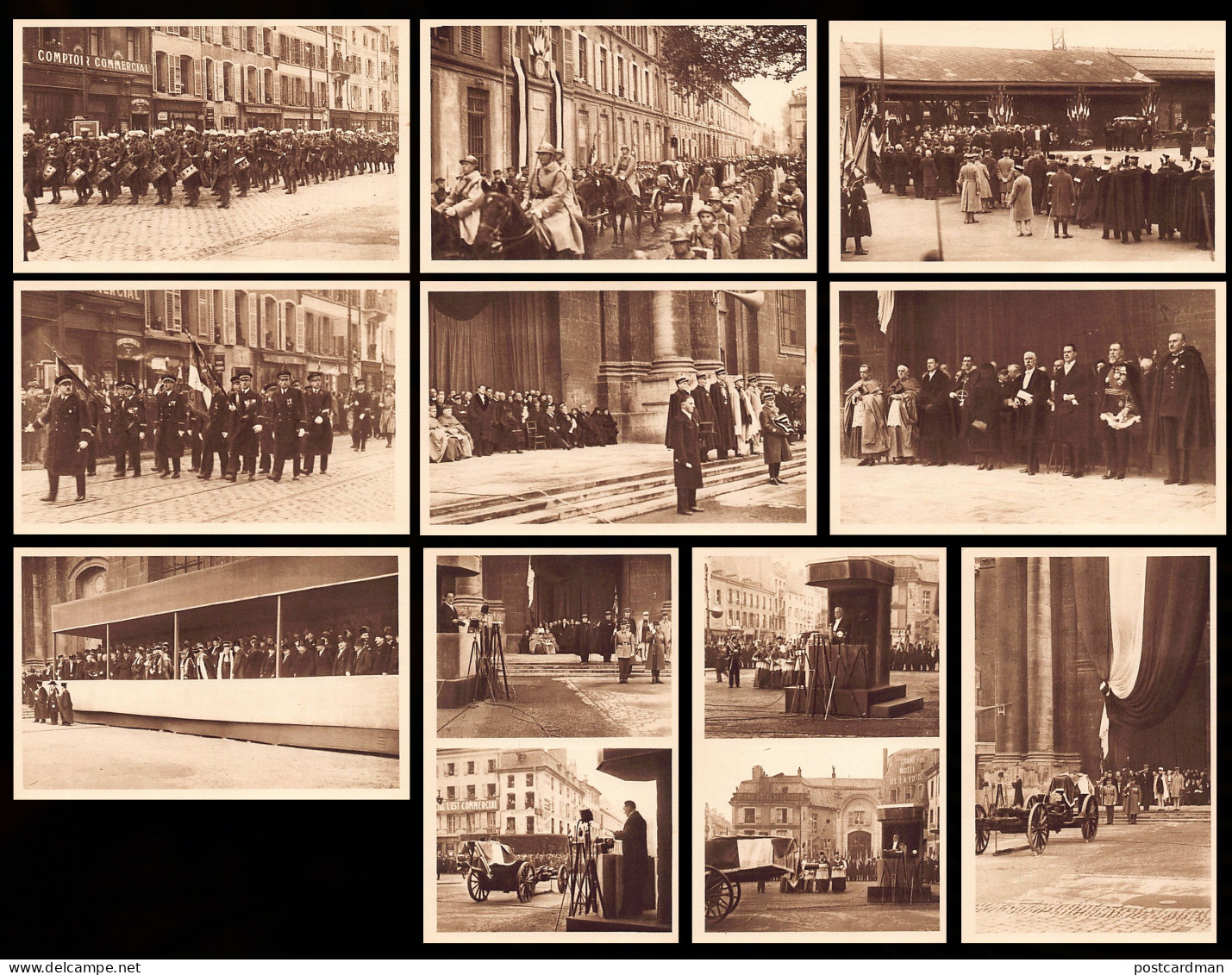 Maroc - Translation De Cendres Du Maréchal Lyautey Au Maroc - Nancy Le 26 Octobre 1935 - Série De 10 Cartes Postales - E - Otros & Sin Clasificación