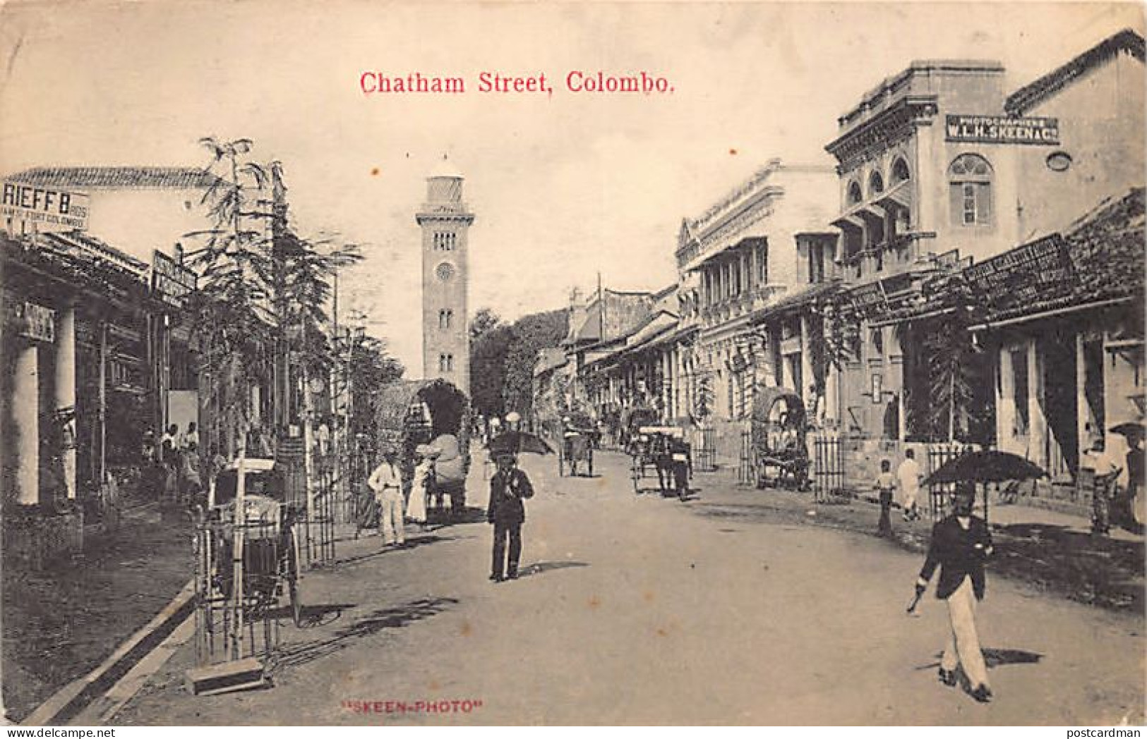 Sri Lanka - COLOMBO - Chatham Street - Skeen & Co. Store - Publ. Skeen Photo  - Sri Lanka (Ceylon)