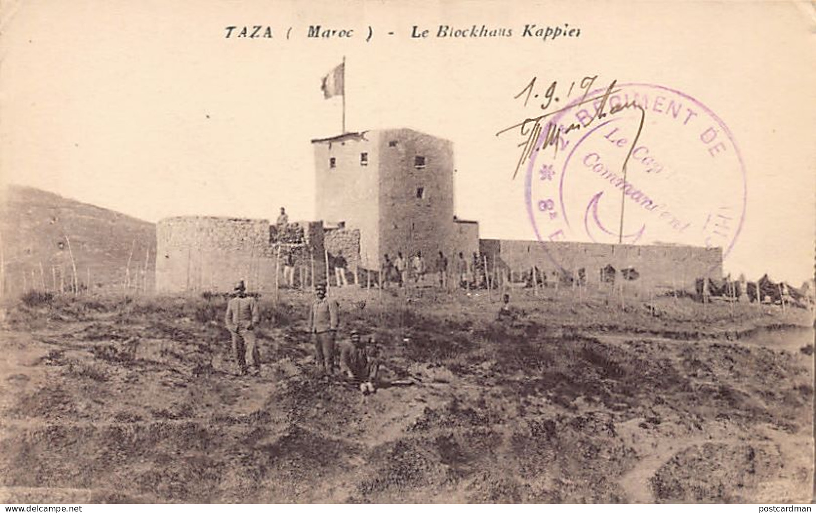 Maroc - TAZA - Le Blockhaus Kappler - Ed. Inconnu  - Autres & Non Classés