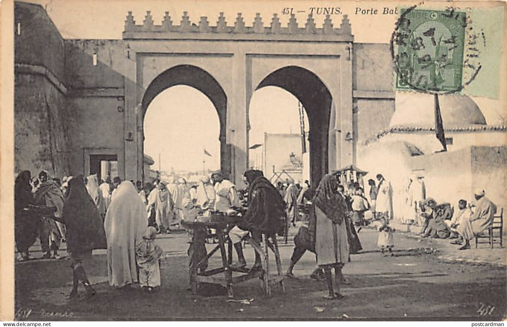 TUNIS - Rémouleur - Porte Bab Alioua - Ed. ND Neurdein 451 - Túnez