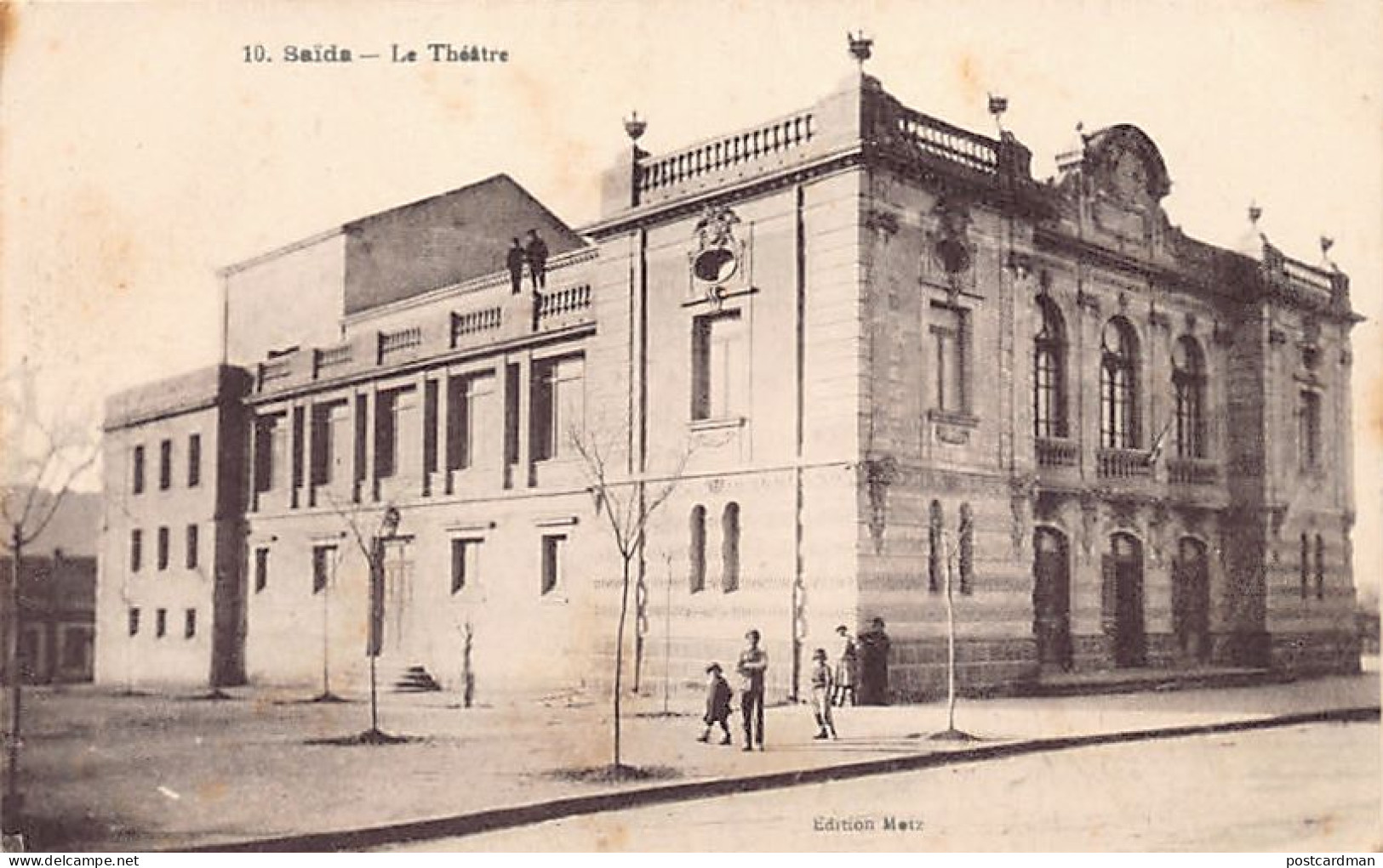 Algérie - SAÏDA - Le Théâtre - Ed. Motz 10 - Saida