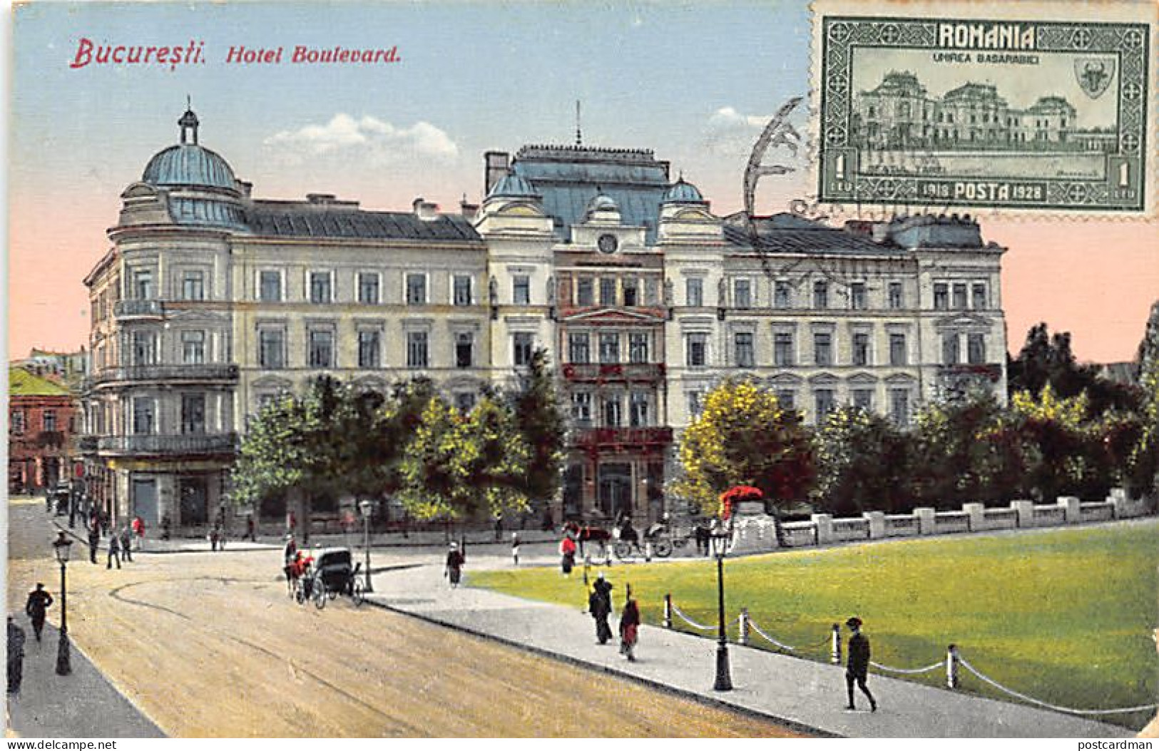 Romania - BUCURESTI - Hotel Boulevard - Ed. Necunoscut  - Romania