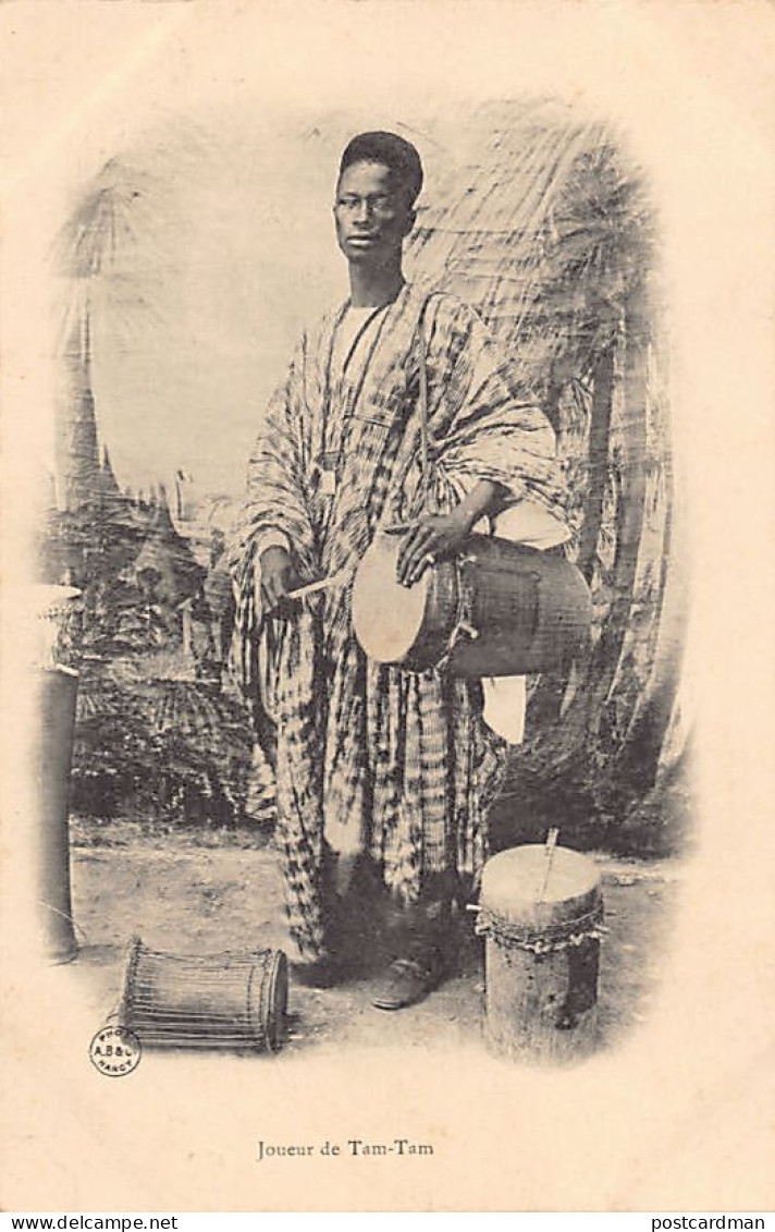 Sénégal - Joueur De Tam-Tam - Ed. A. Bergeret  - Senegal