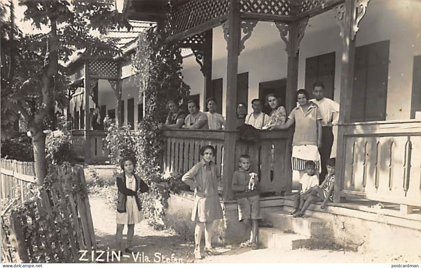 Romania - ZIZIN - Vila Stefan - - REAL PHOTO - Roemenië