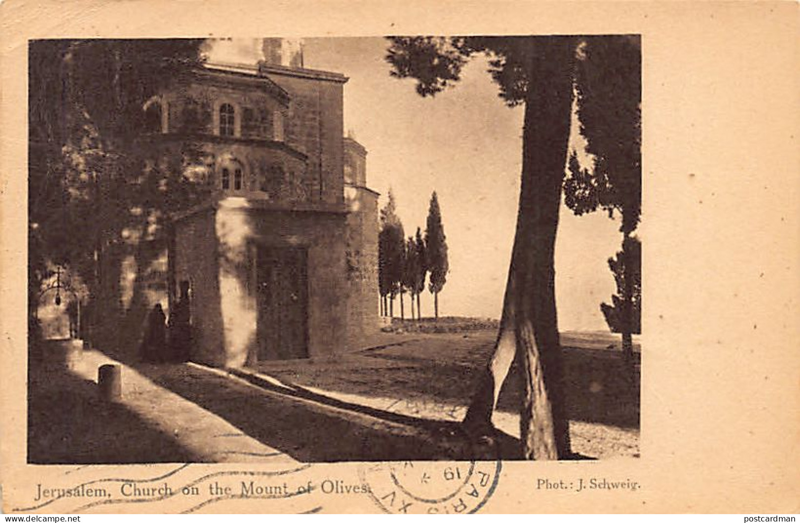 JERUSALEM - Church On The Mount Of Olives - Publ. Newspaper Agency Steimatzky  - Israël