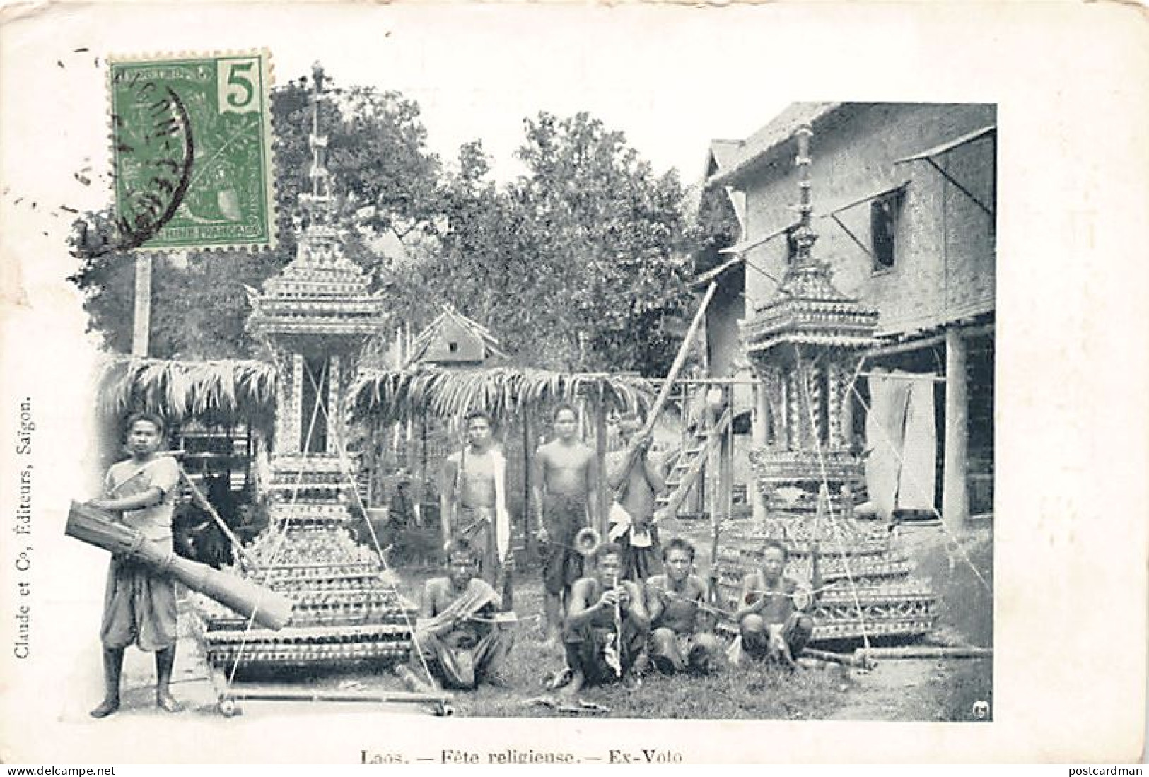 Laos - Fêtes Religieuses - Ex-Voto - Ed. Claude Et Co.  - Laos