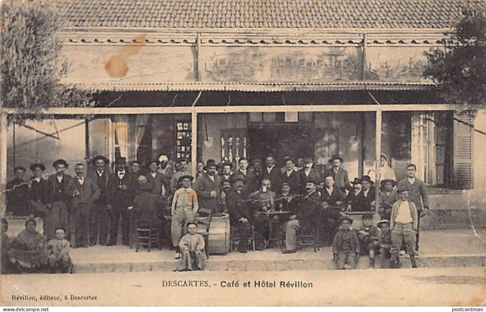 DESCARTES Ben Badis - Café Et Hôtel Révillon, éditeur De La Carte Postale - Autres & Non Classés
