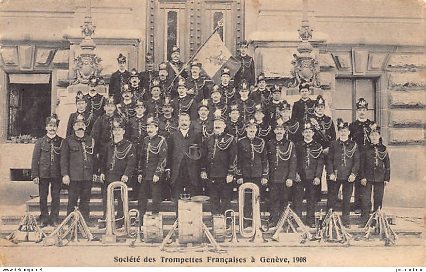 GENÈVE - Société Des Trompettes Française 1908 - Ed. Inconnu  - Genève