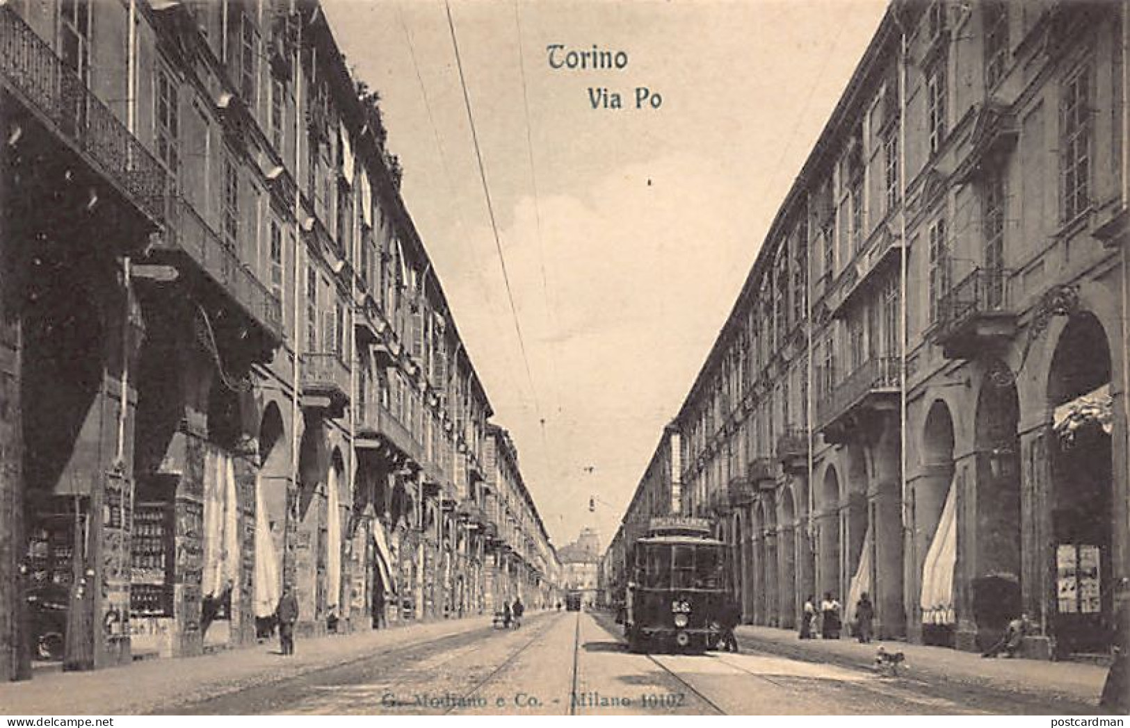 TORINO - Via Po - Tram 36 - Other & Unclassified