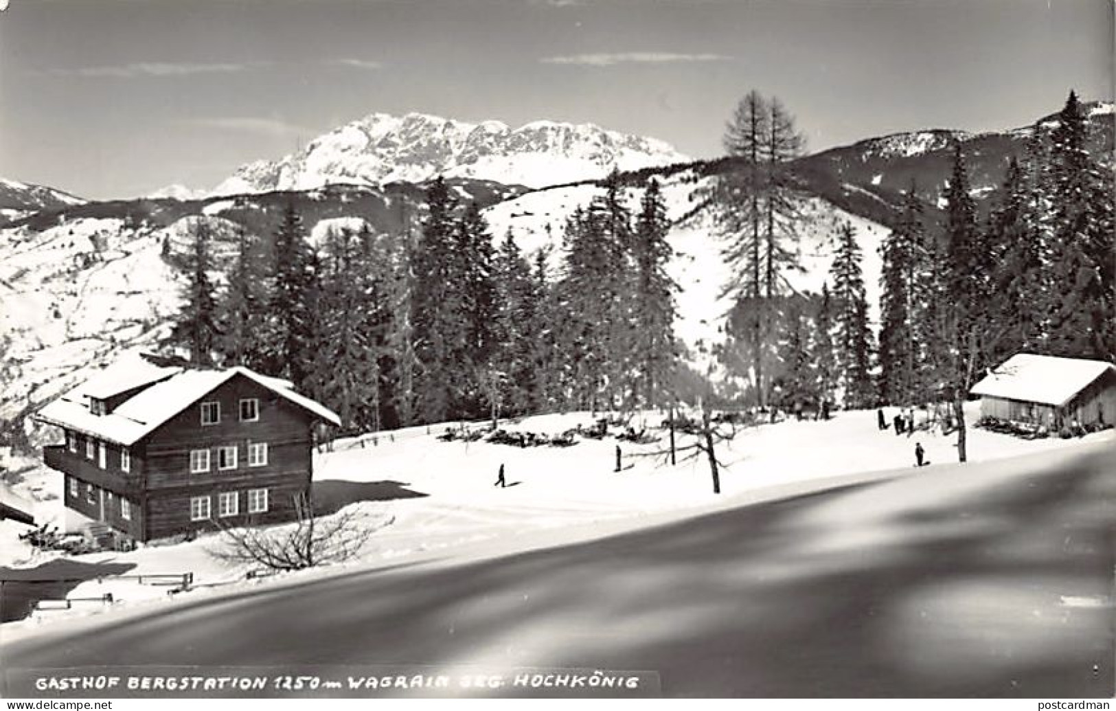 Österreich - Wagrain (S) Gasthof Bergstation - Wagrain